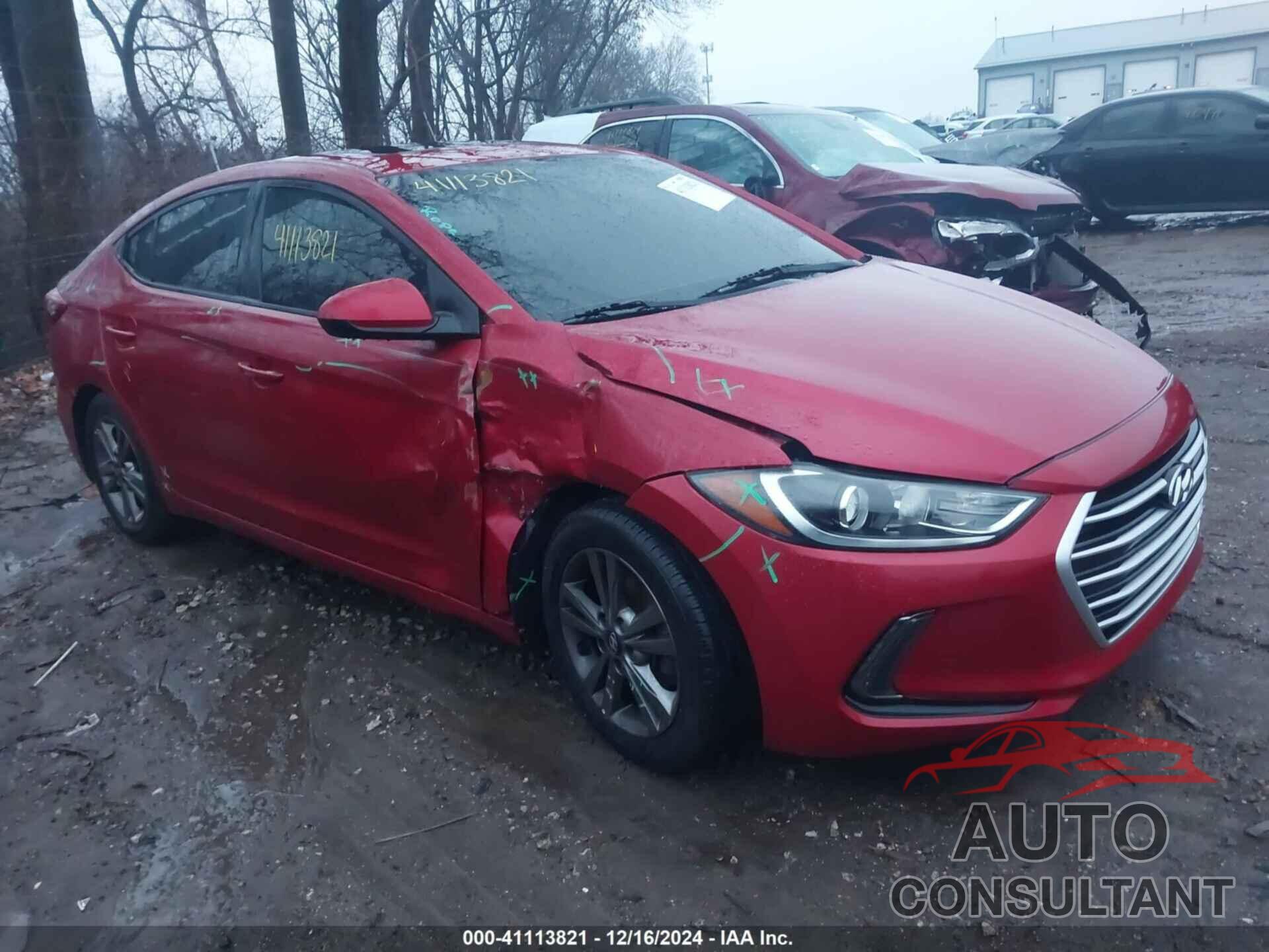 HYUNDAI ELANTRA 2017 - 5NPD84LF2HH139059