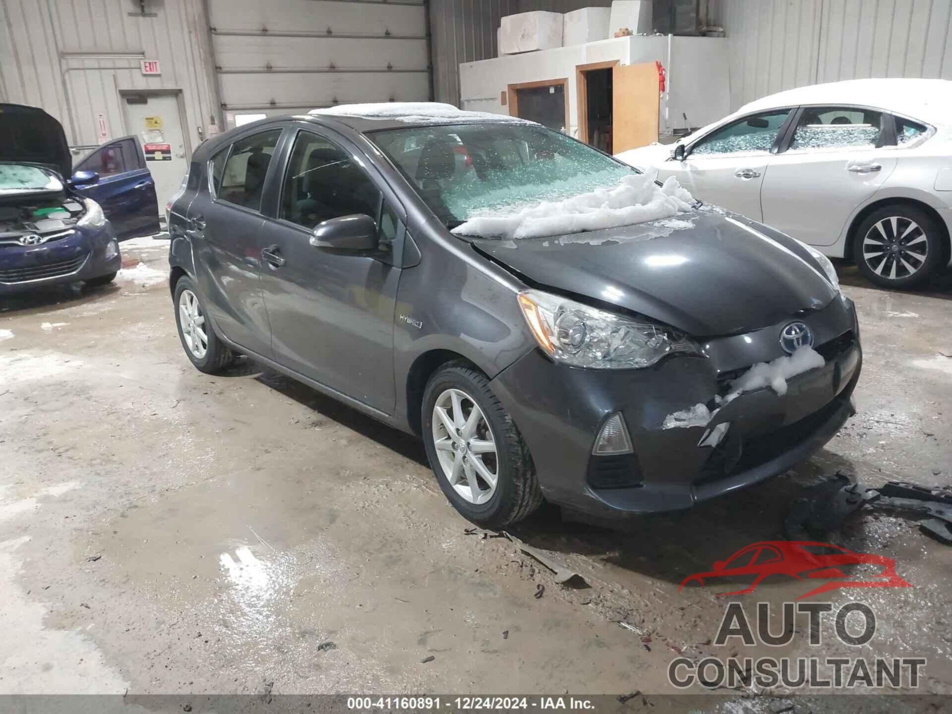 TOYOTA PRIUS C 2013 - JTDKDTB35D1049233