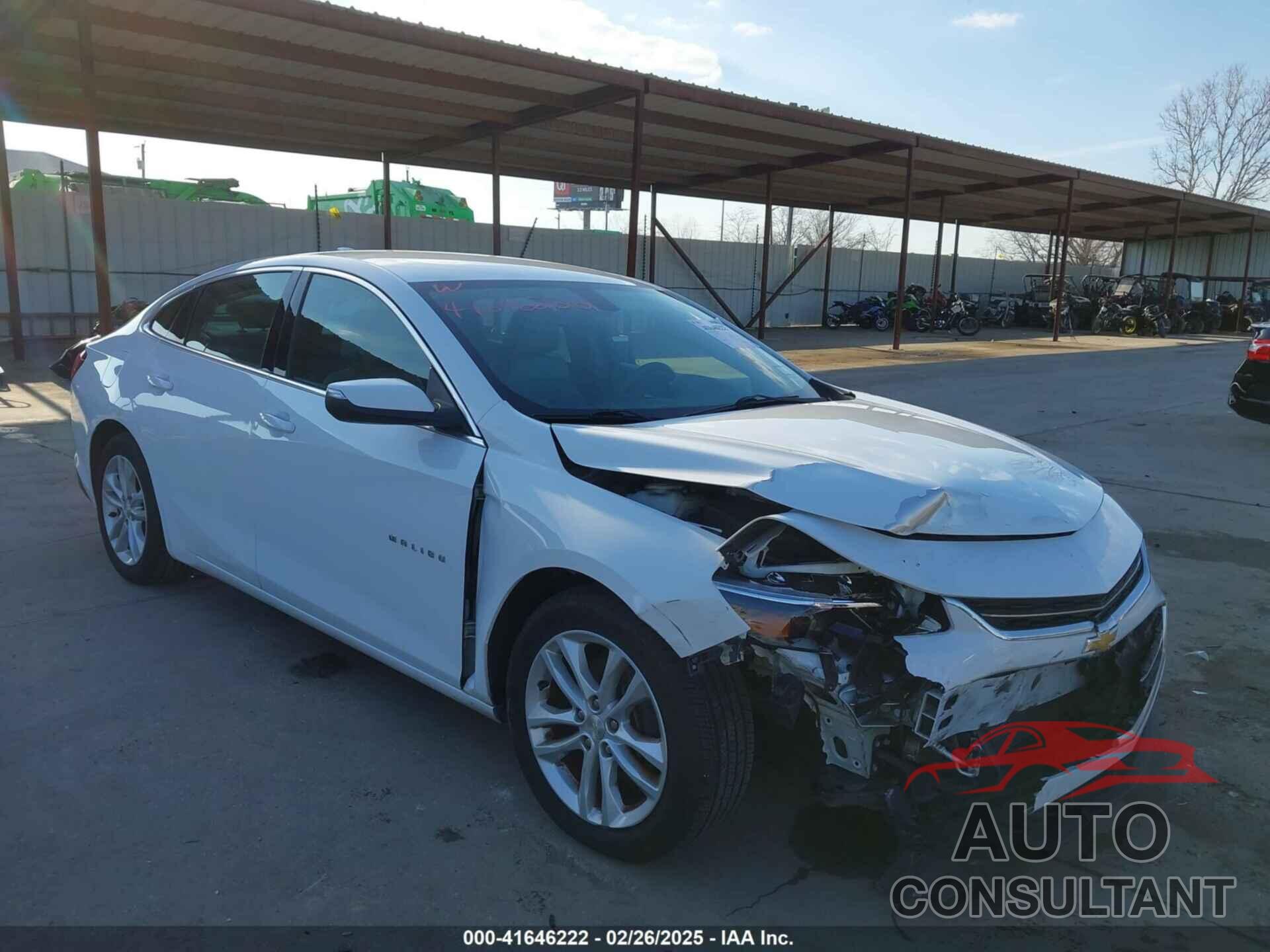 CHEVROLET MALIBU 2017 - 1G1ZE5ST1HF145336