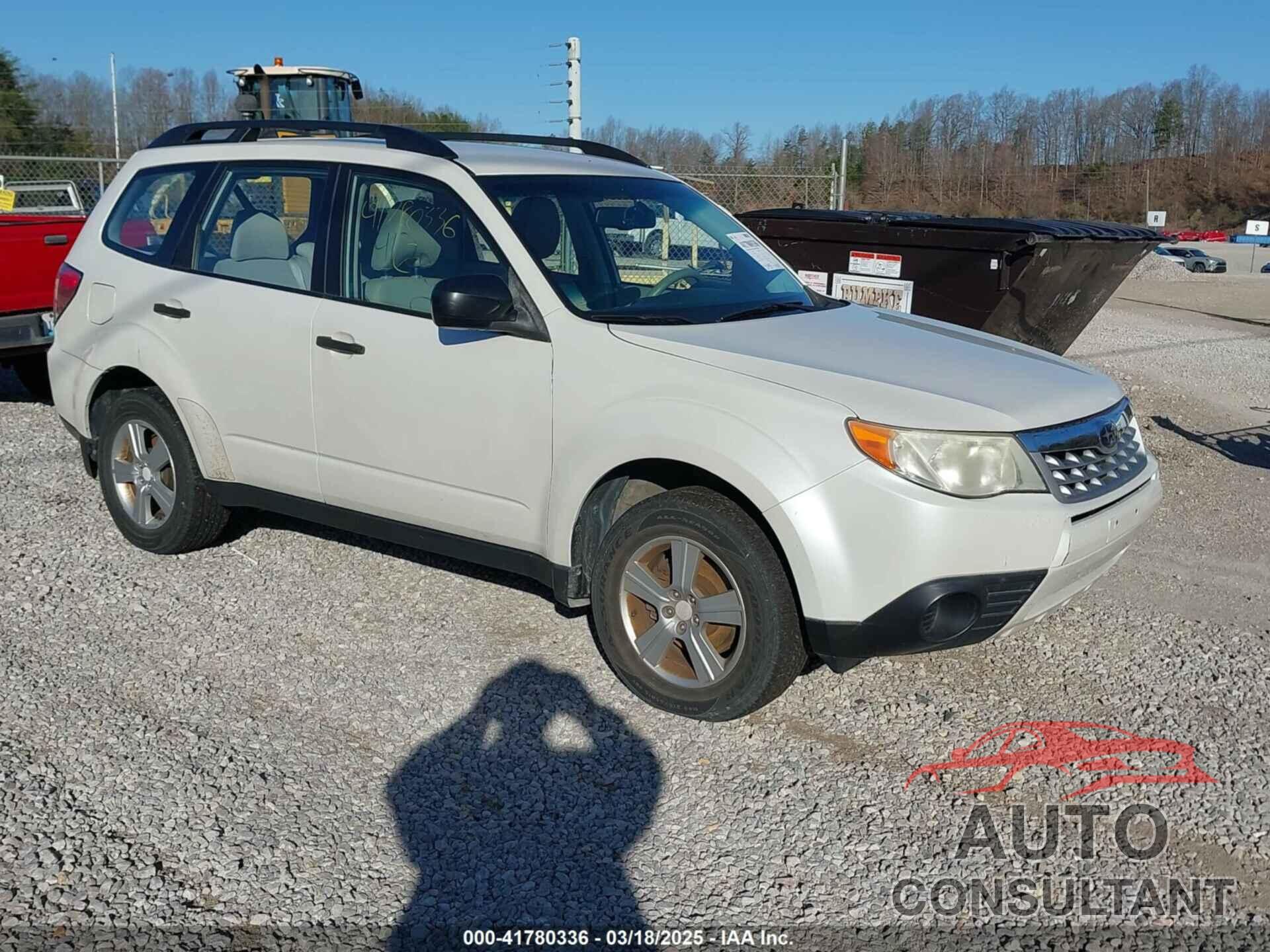 SUBARU FORESTER 2012 - JF2SHABC6CH420478