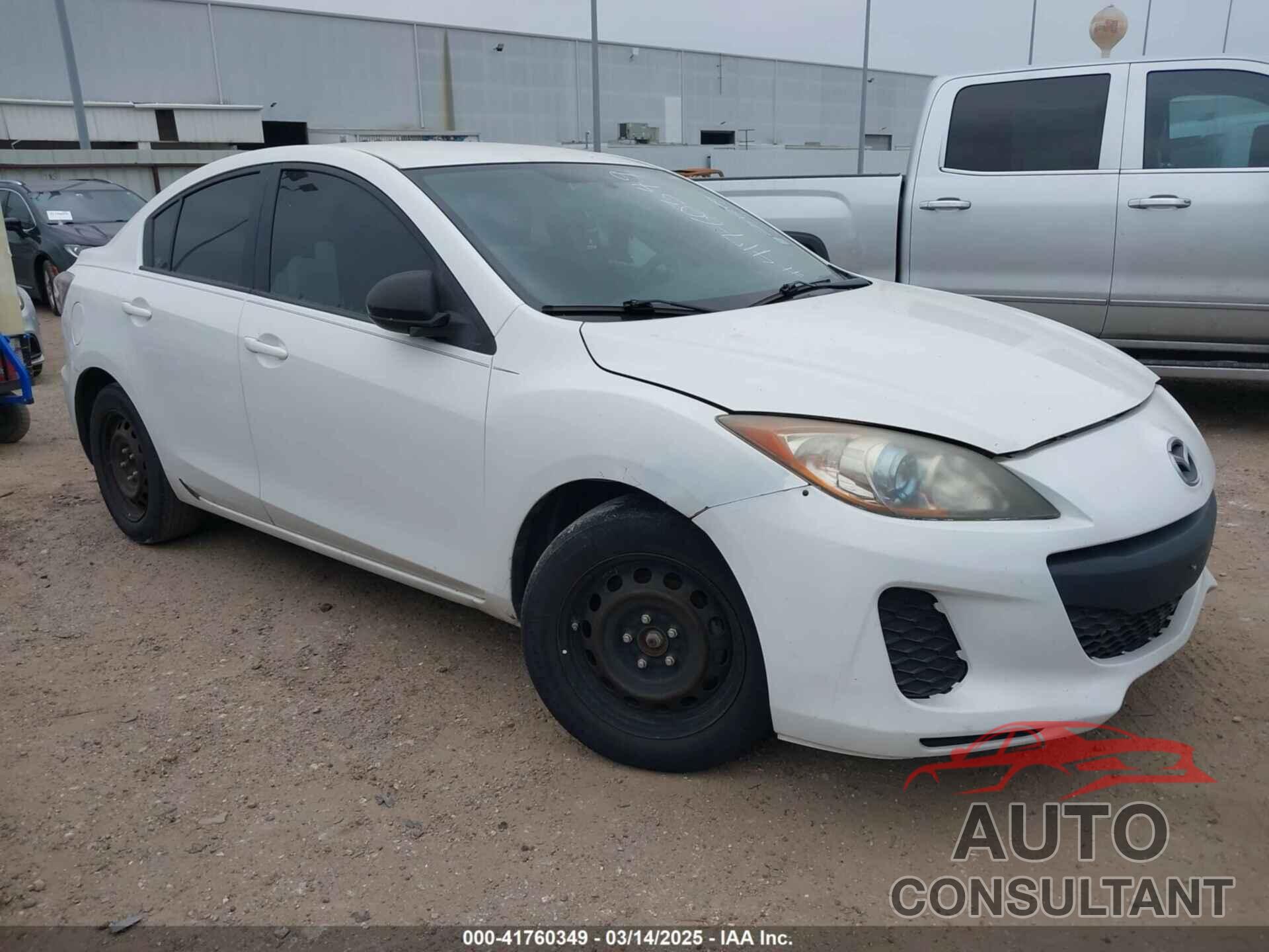 MAZDA MAZDA3 2013 - JM1BL1U76D1751889
