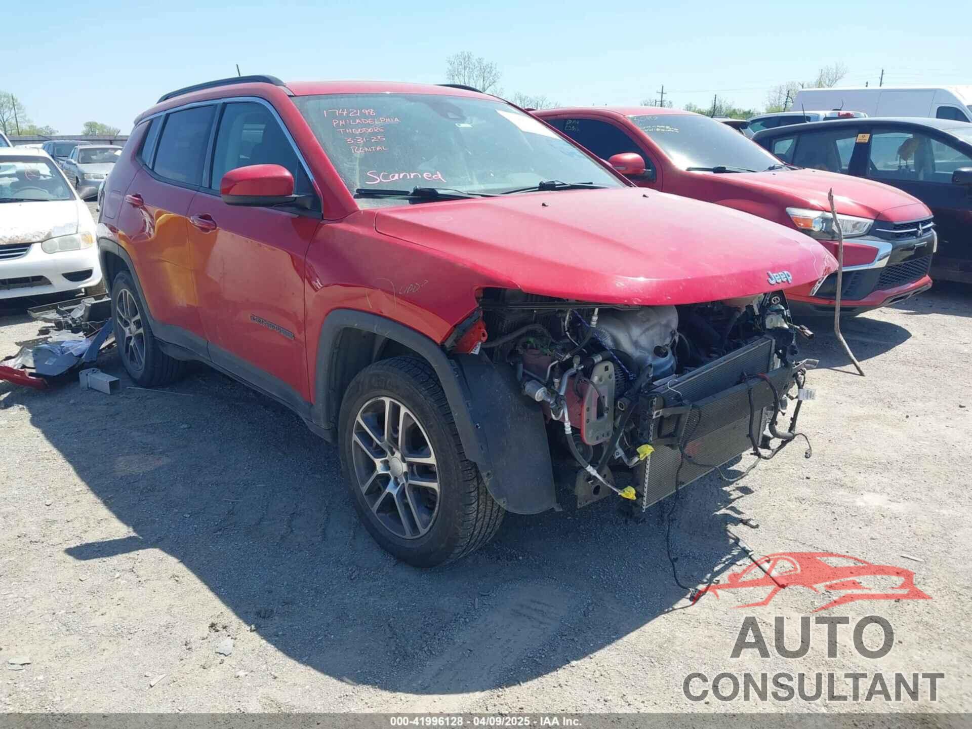 JEEP COMPASS 2018 - 3C4NJDBB8JT179577