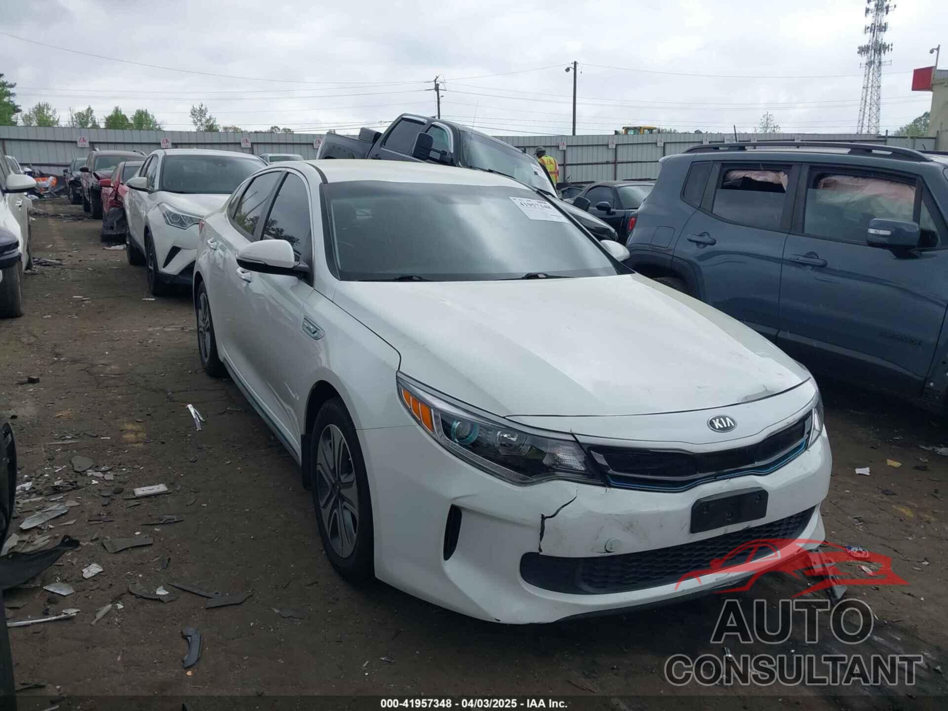 KIA OPTIMA PLUG-IN HYBRID 2017 - KNAGV4LD1H5018072