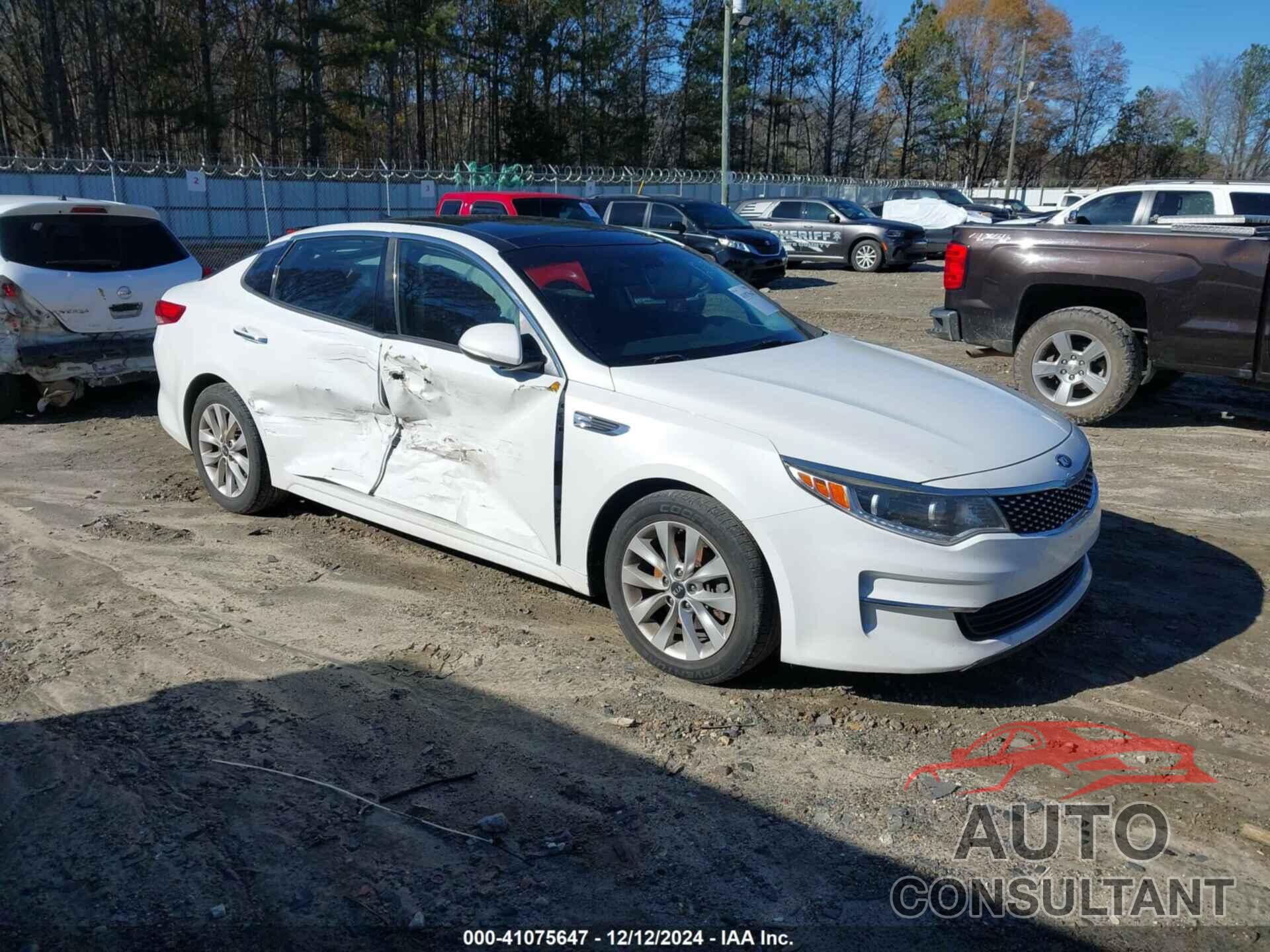 KIA OPTIMA 2016 - 5XXGU4L37GG062651