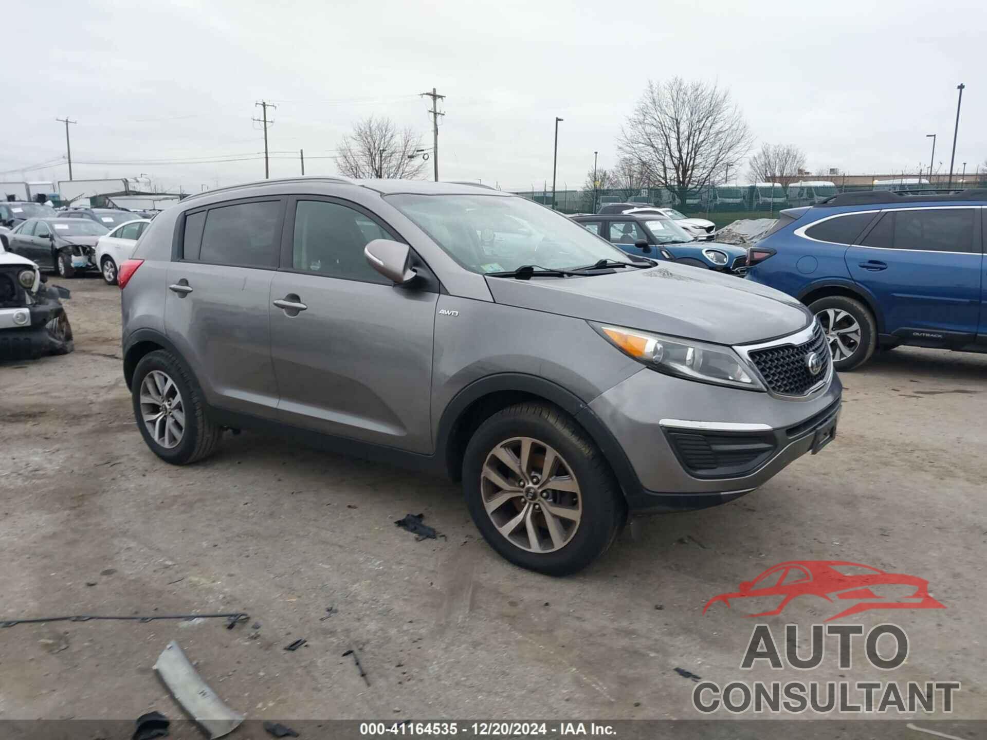 KIA SPORTAGE 2014 - KNDPBCAC5E7657586