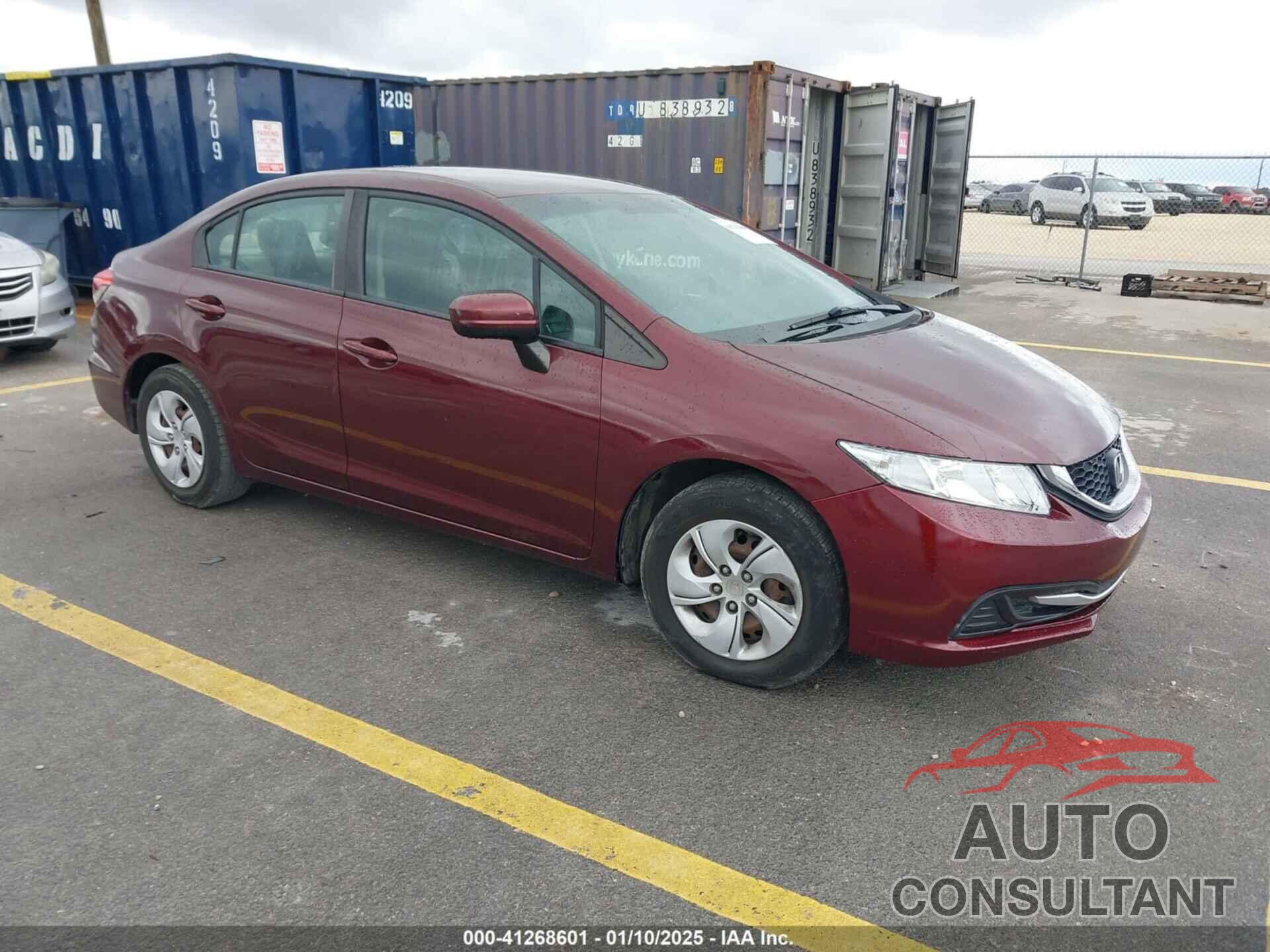 HONDA CIVIC 2015 - 19XFB2F59FE120740