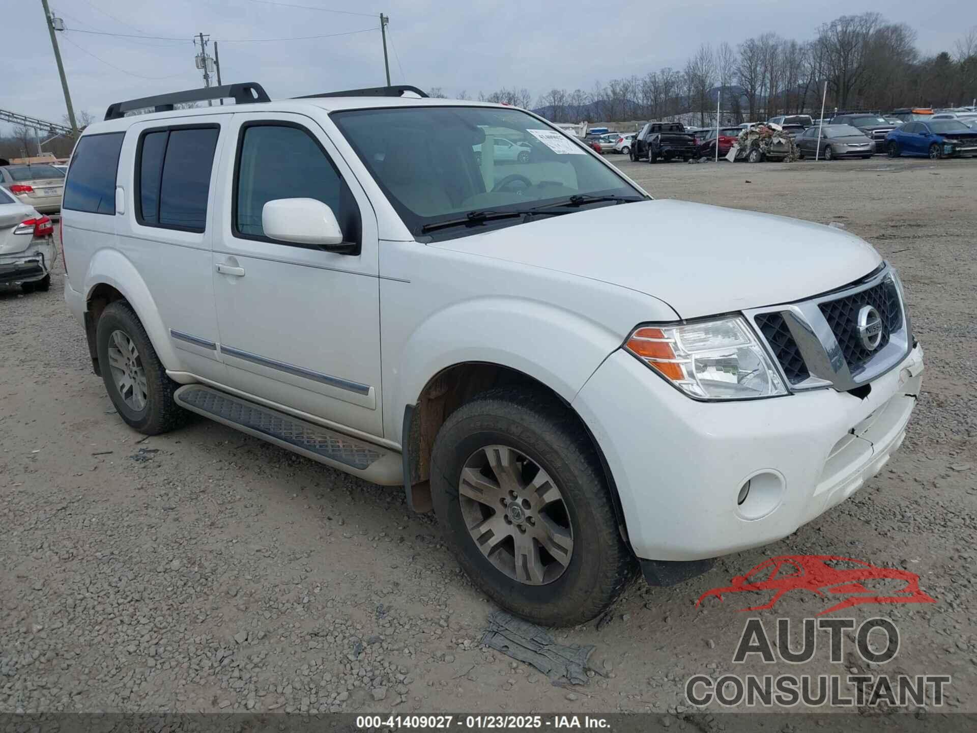 NISSAN PATHFINDER 2011 - 5N1AR1NB1BC634327