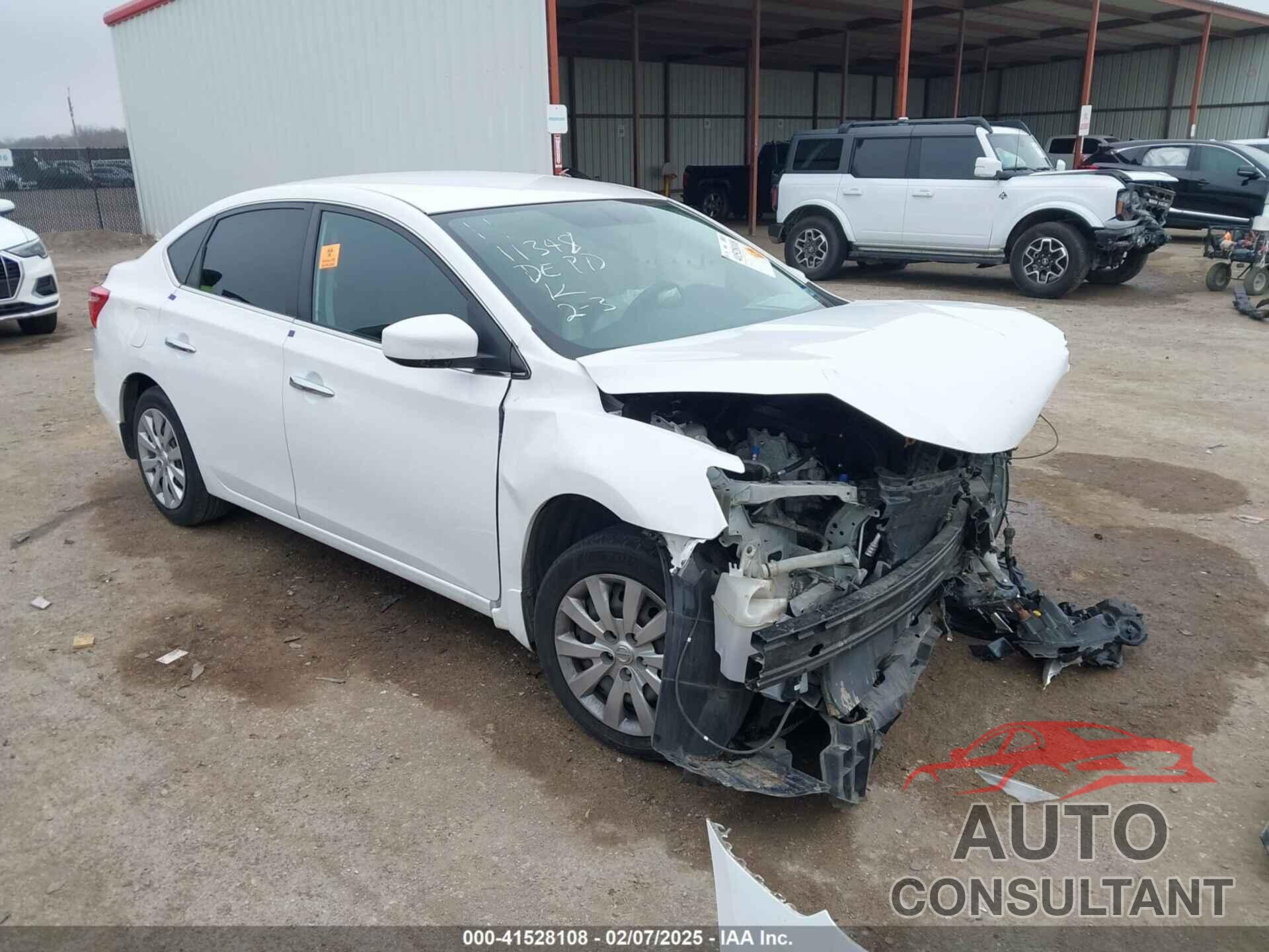 NISSAN SENTRA 2019 - 3N1AB7AP4KY449440