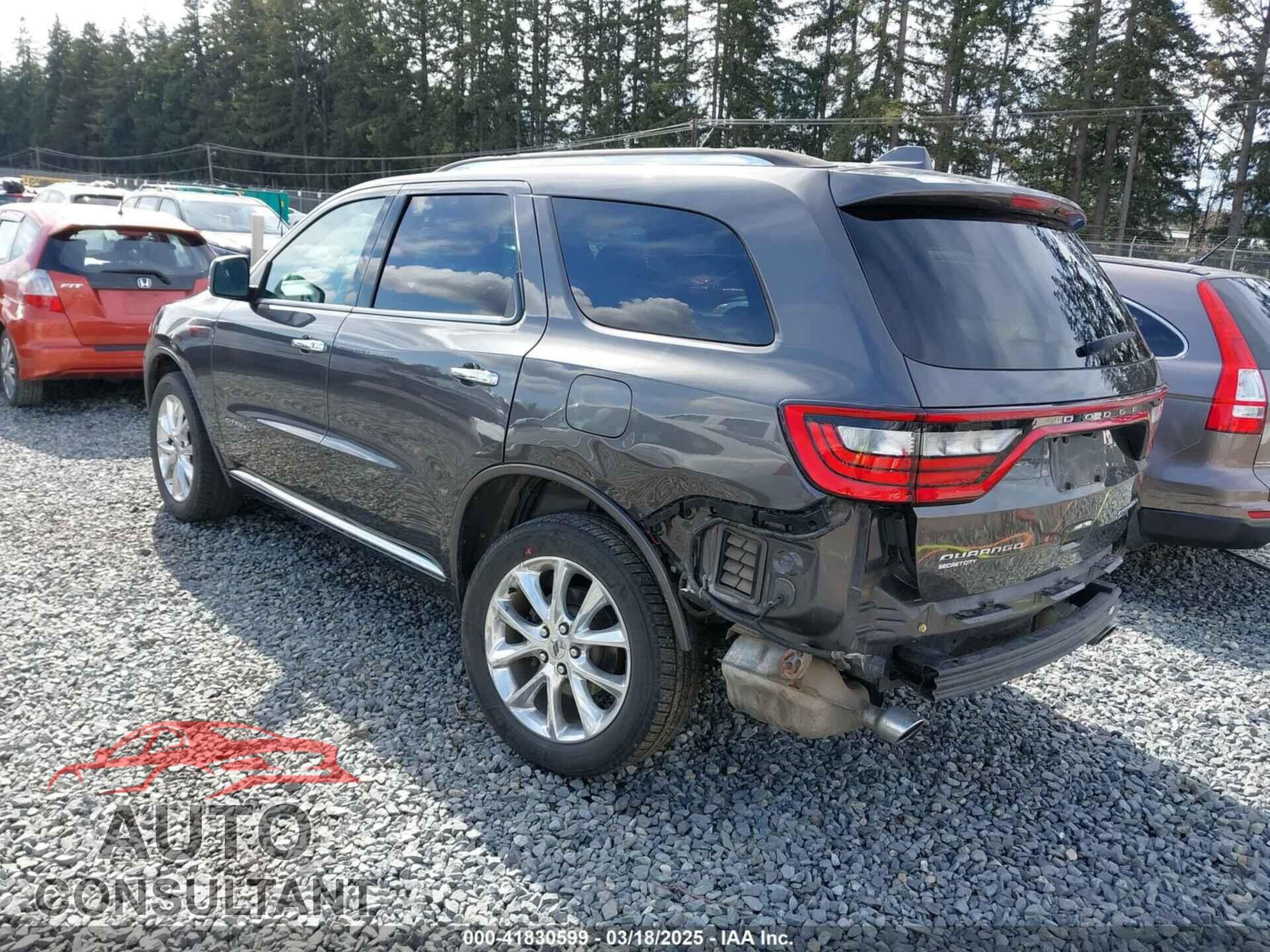 DODGE DURANGO 2019 - 1C4RDJEGXKC745539