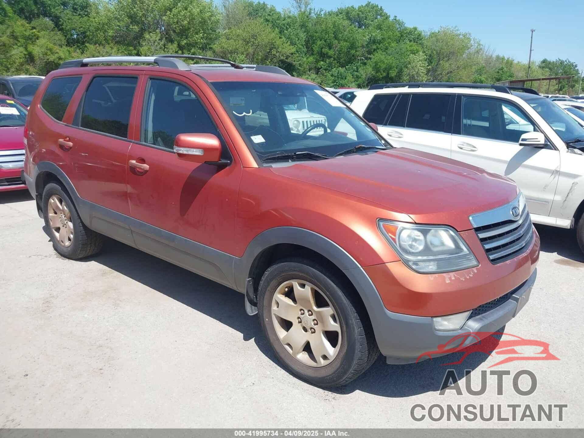 KIA BORREGO 2009 - KNDJJ742X95020813