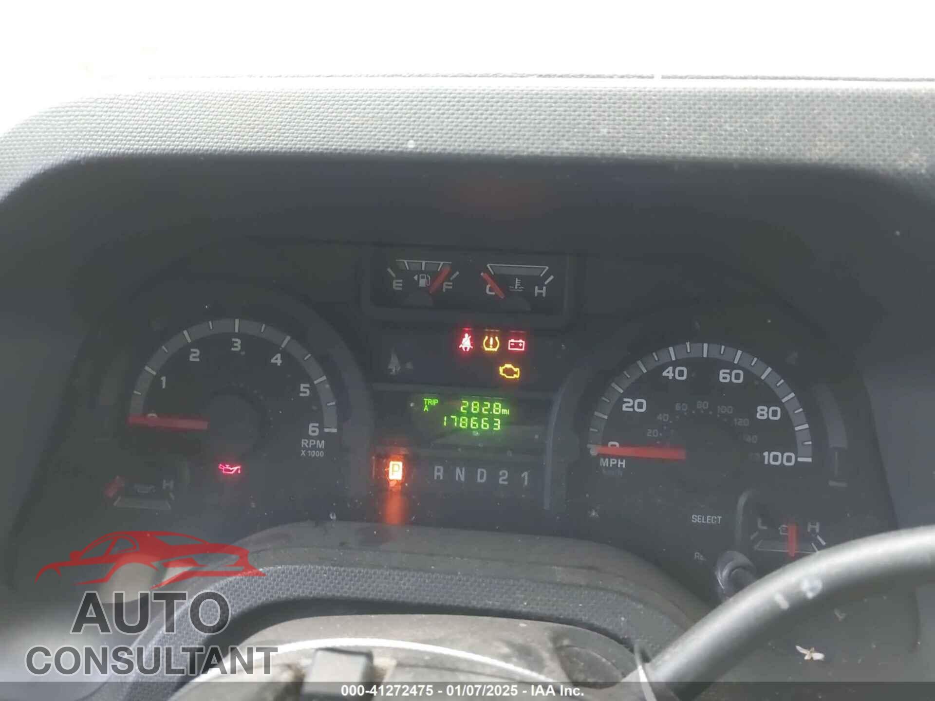 FORD E-150 2010 - 1FTNE1EW5ADA92453