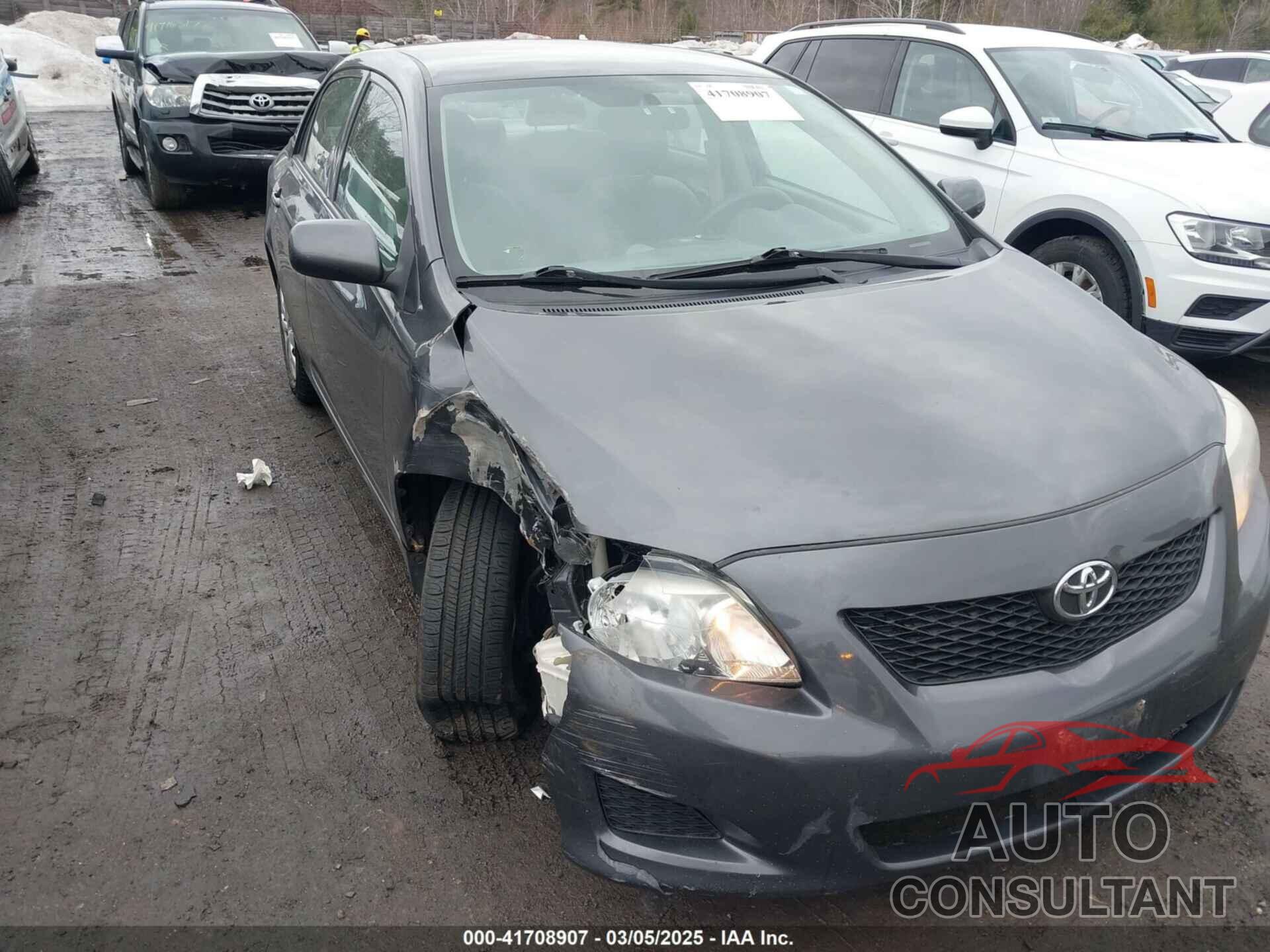 TOYOTA COROLLA 2009 - 2T1BU40E59C187836