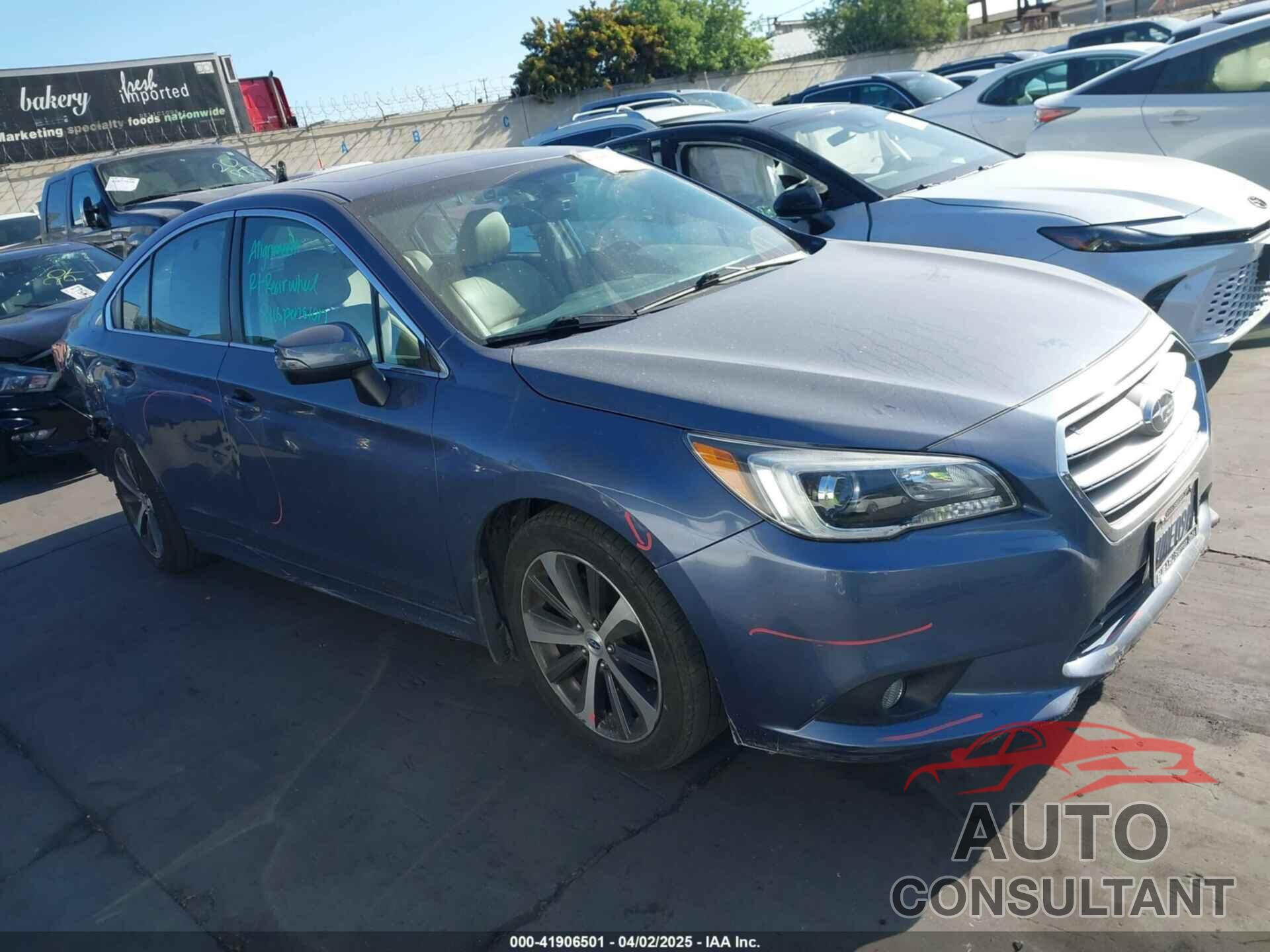 SUBARU LEGACY 2017 - 4S3BNAN60H3006405
