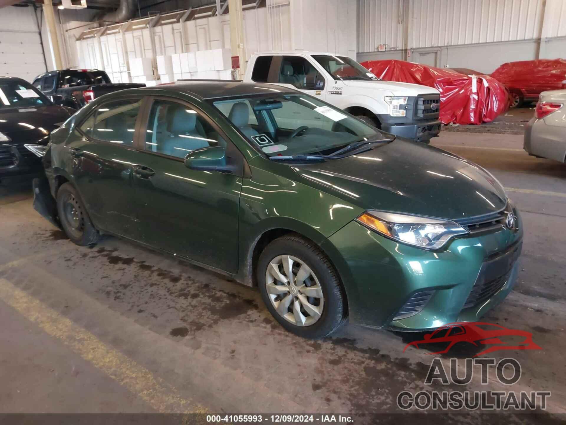 TOYOTA COROLLA 2016 - 2T1BURHE3GC529590