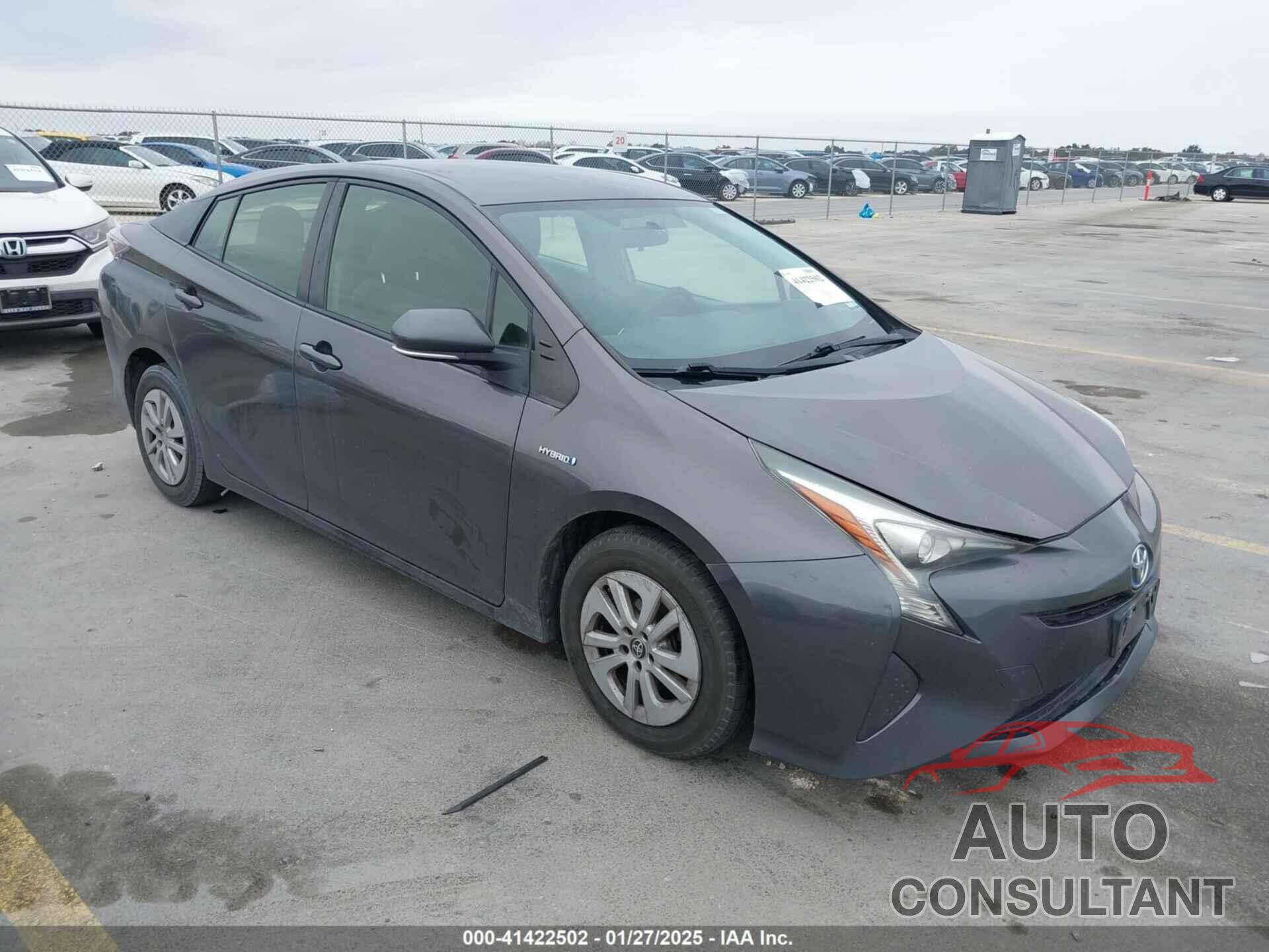 TOYOTA PRIUS 2016 - JTDKBRFU8G3507254