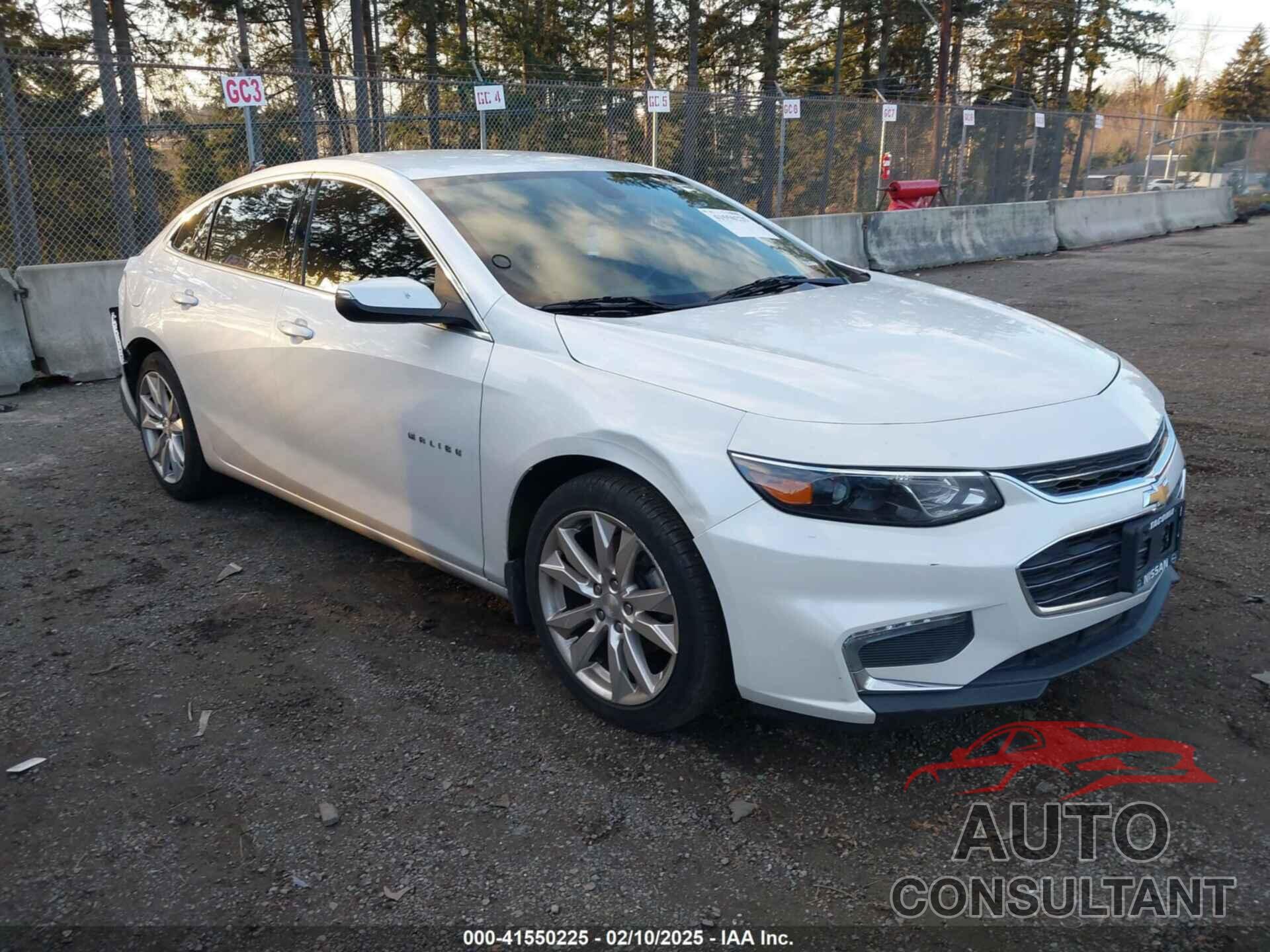 CHEVROLET MALIBU 2016 - 1G1ZE5ST0GF229890