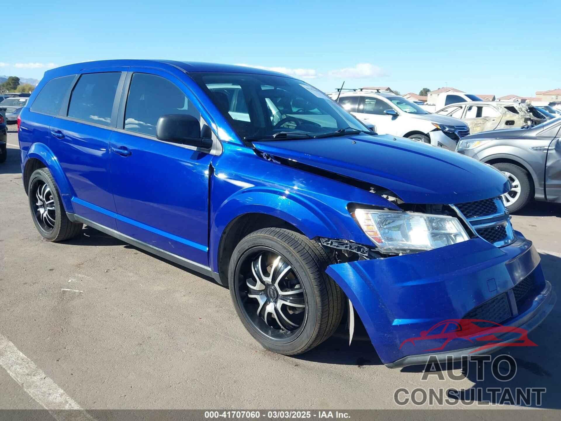 DODGE JOURNEY 2012 - 3C4PDCAB2CT234846