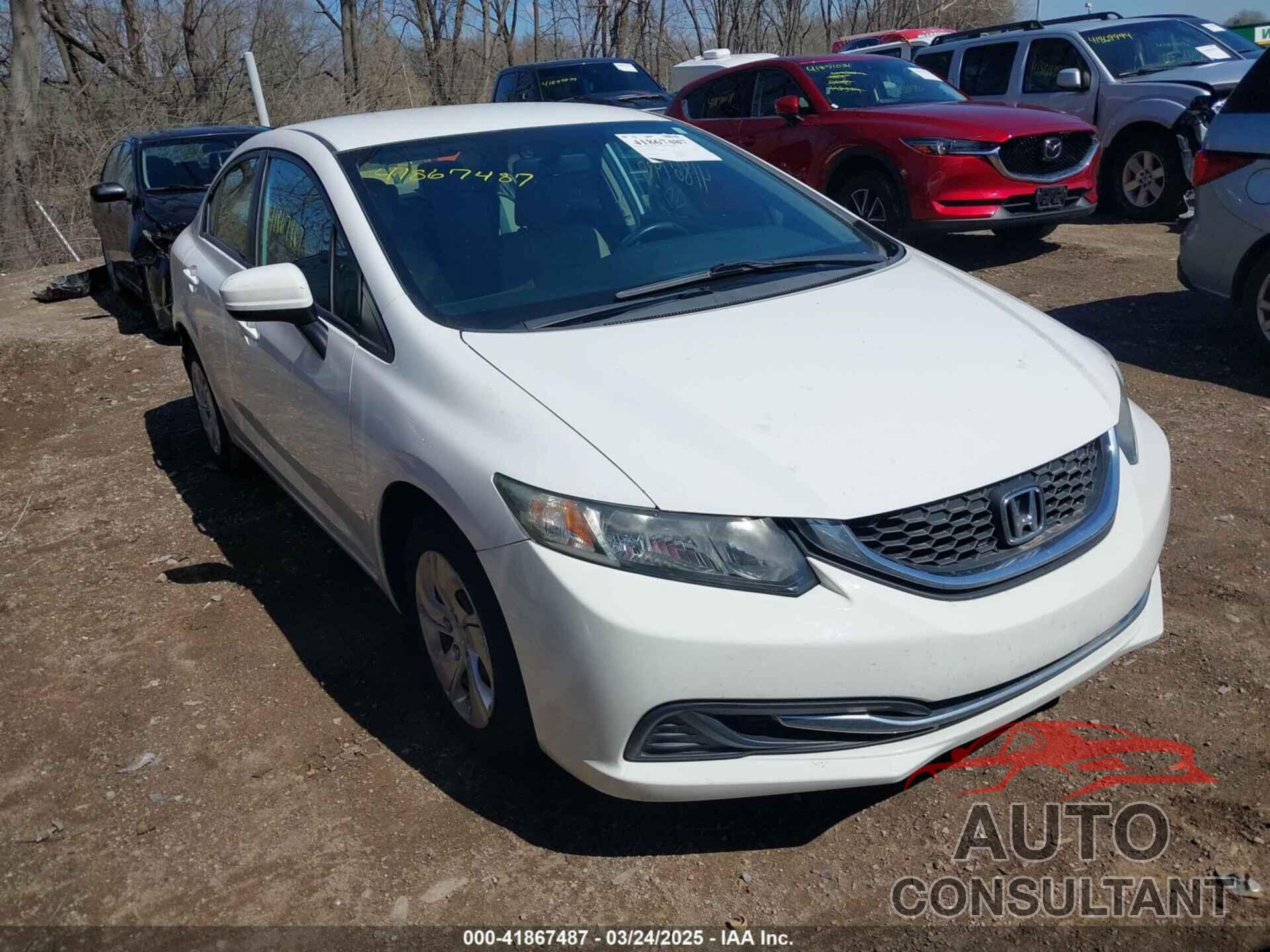 HONDA CIVIC 2015 - 19XFB2F51FE014752