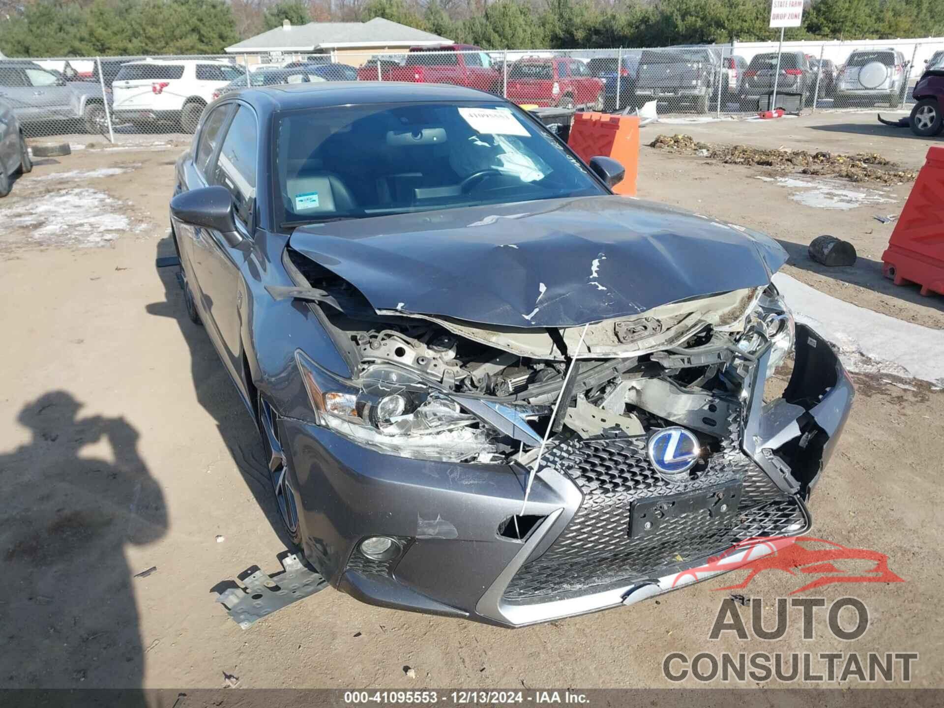 LEXUS CT 200H 2015 - JTHKD5BH5F2224325