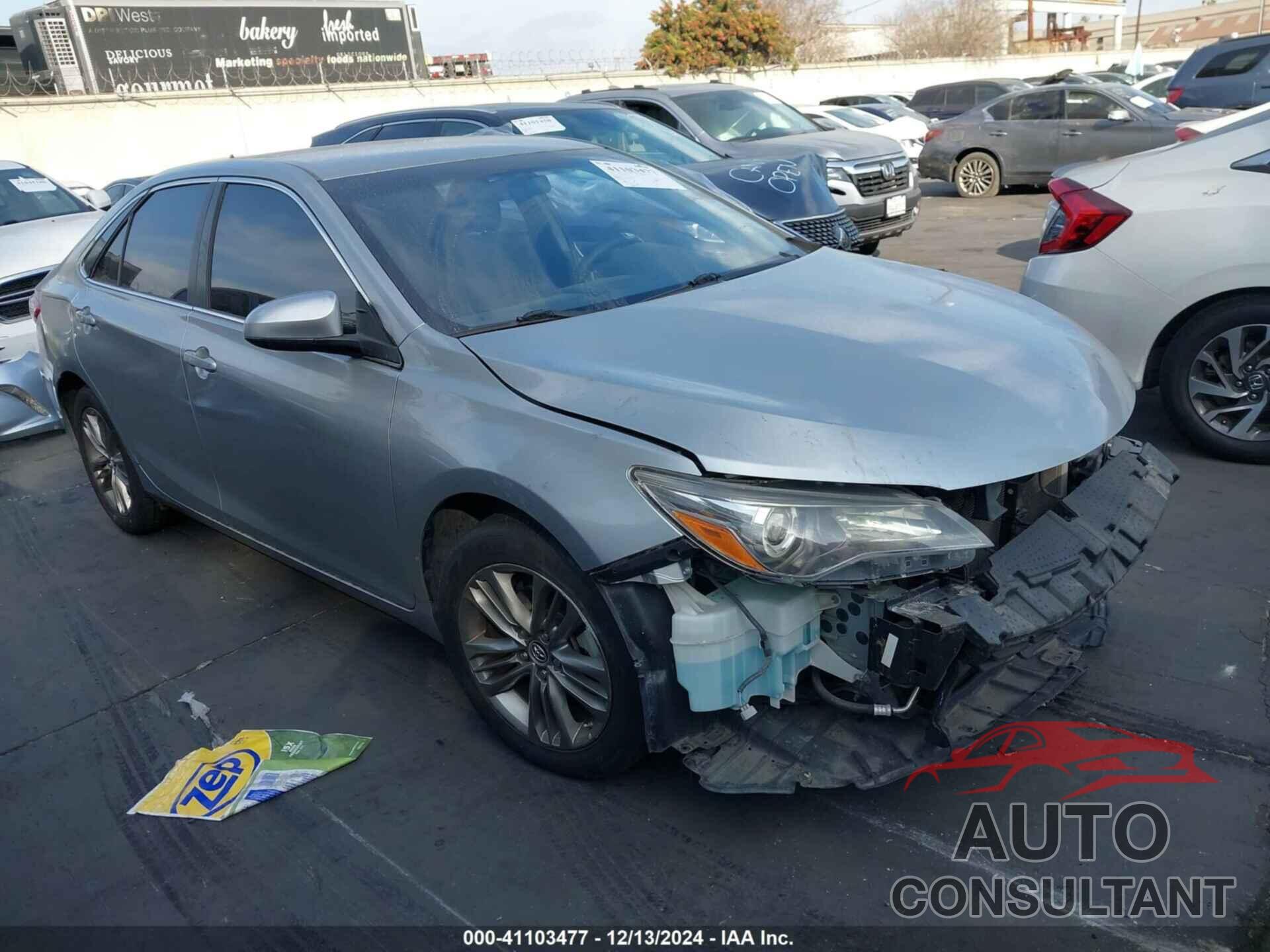 TOYOTA CAMRY 2016 - 4T1BF1FK0GU552117