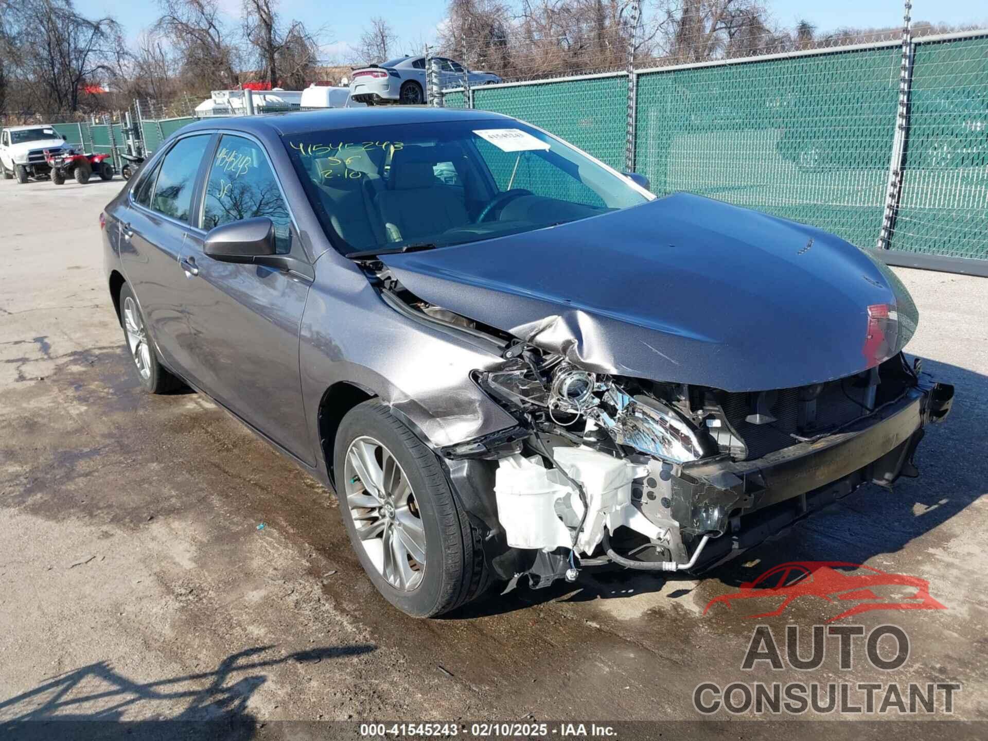 TOYOTA CAMRY 2017 - 4T1BF1FK1HU425412