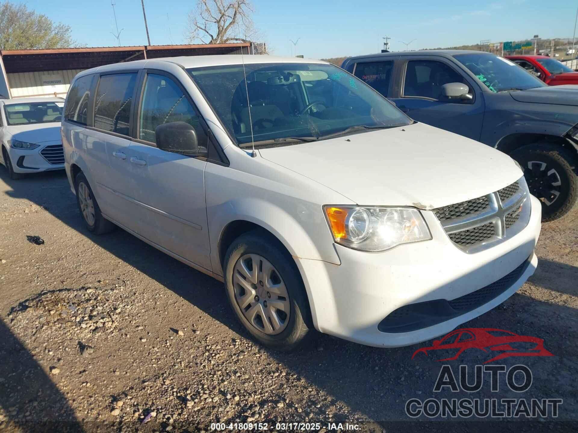 DODGE GRAND CARAVAN 2017 - 2C4RDGBG7HR657216