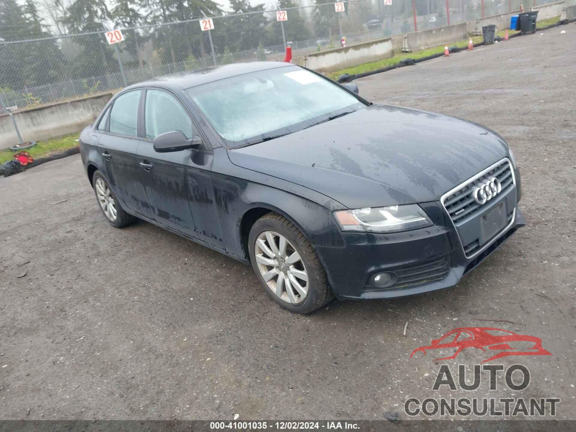 AUDI A4 2012 - WAUDFAFLXCN002687