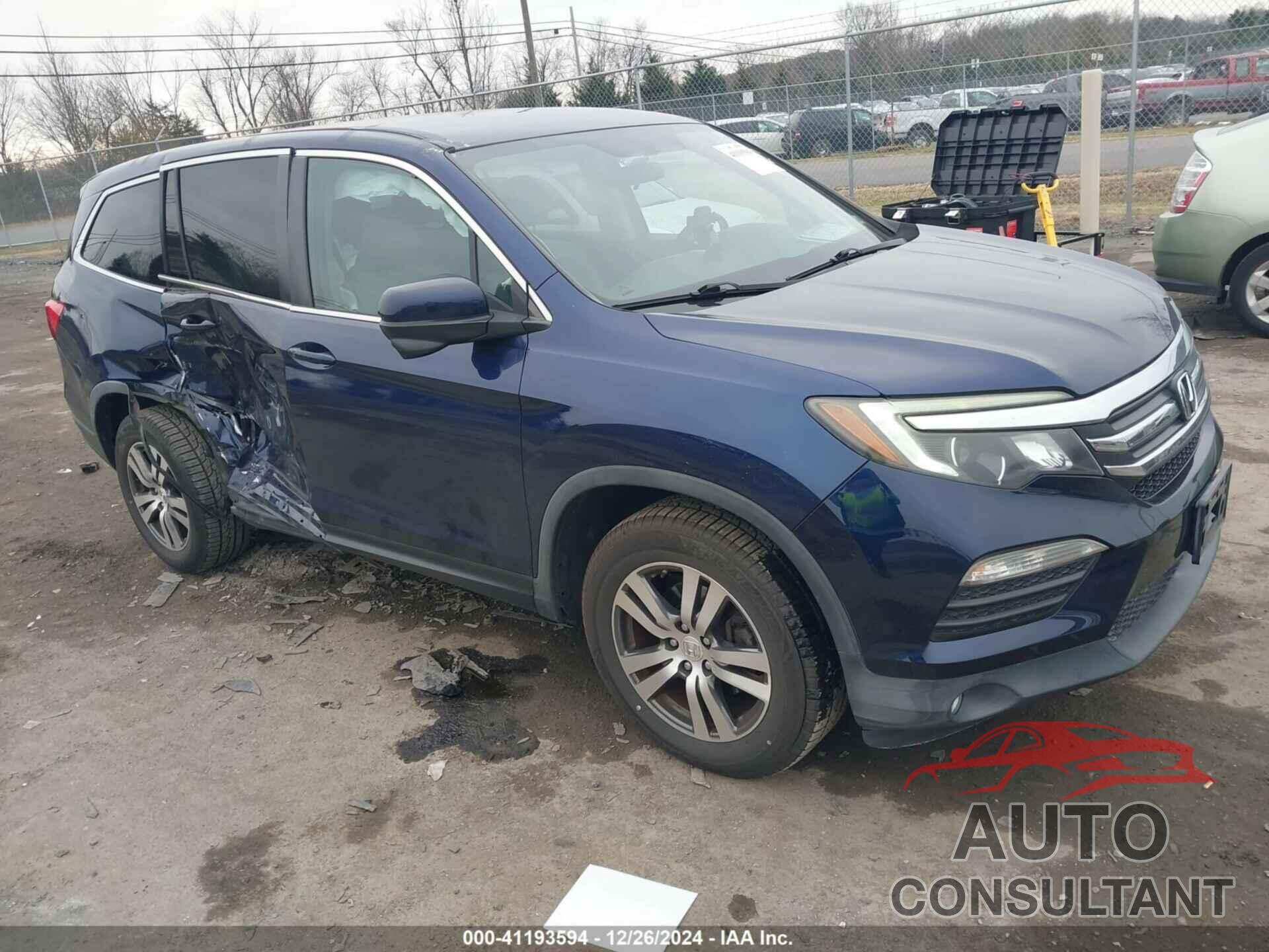 HONDA PILOT 2016 - 5FNYF5H3XGB027490