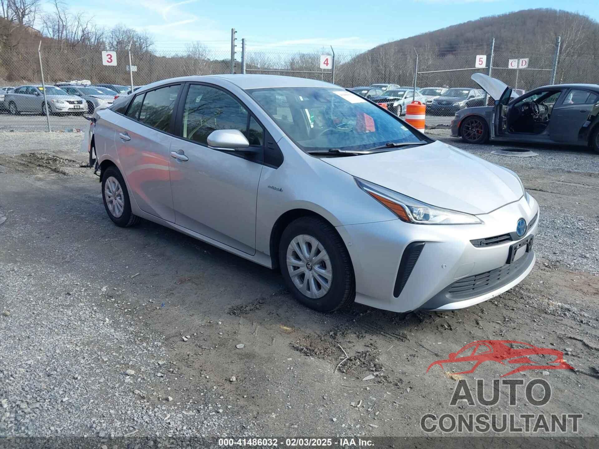 TOYOTA PRIUS 2021 - JTDKAMFU7M3143961