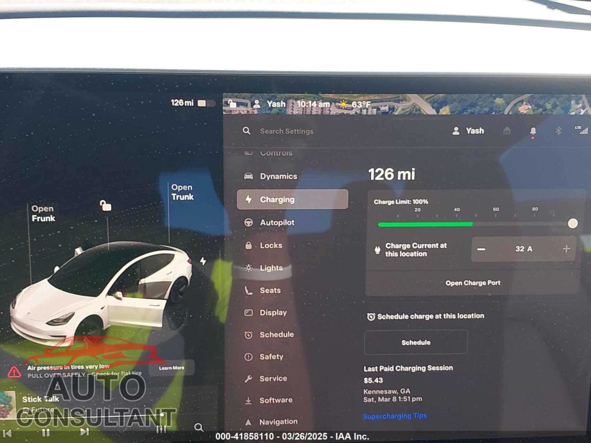 TESLA MODEL 3 2023 - 5YJ3E1EA2PF482536