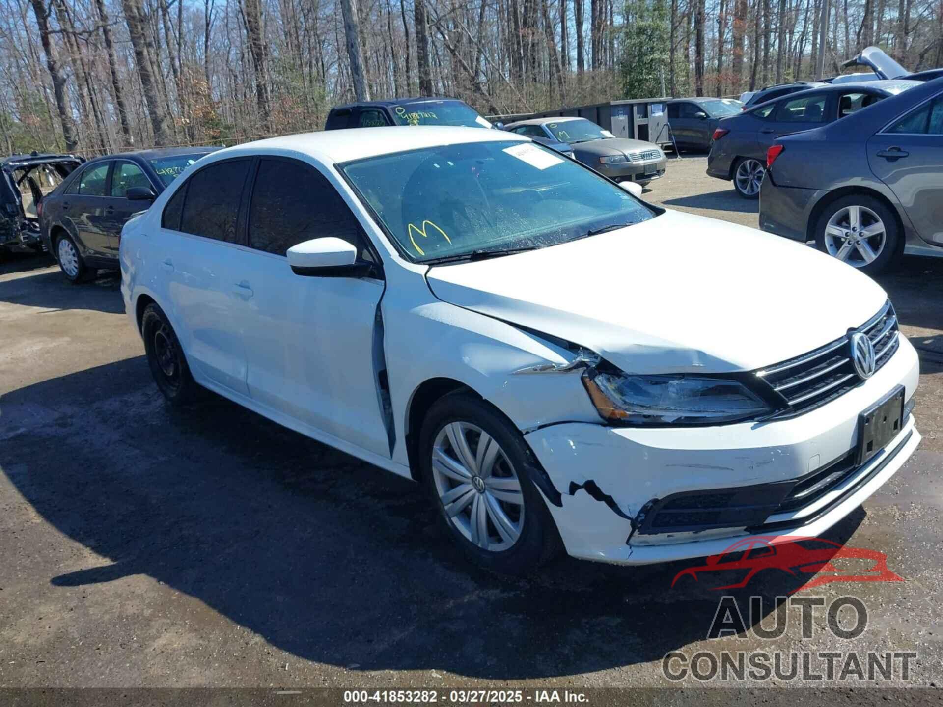 VOLKSWAGEN JETTA 2017 - 3VW2B7AJ2HM353056
