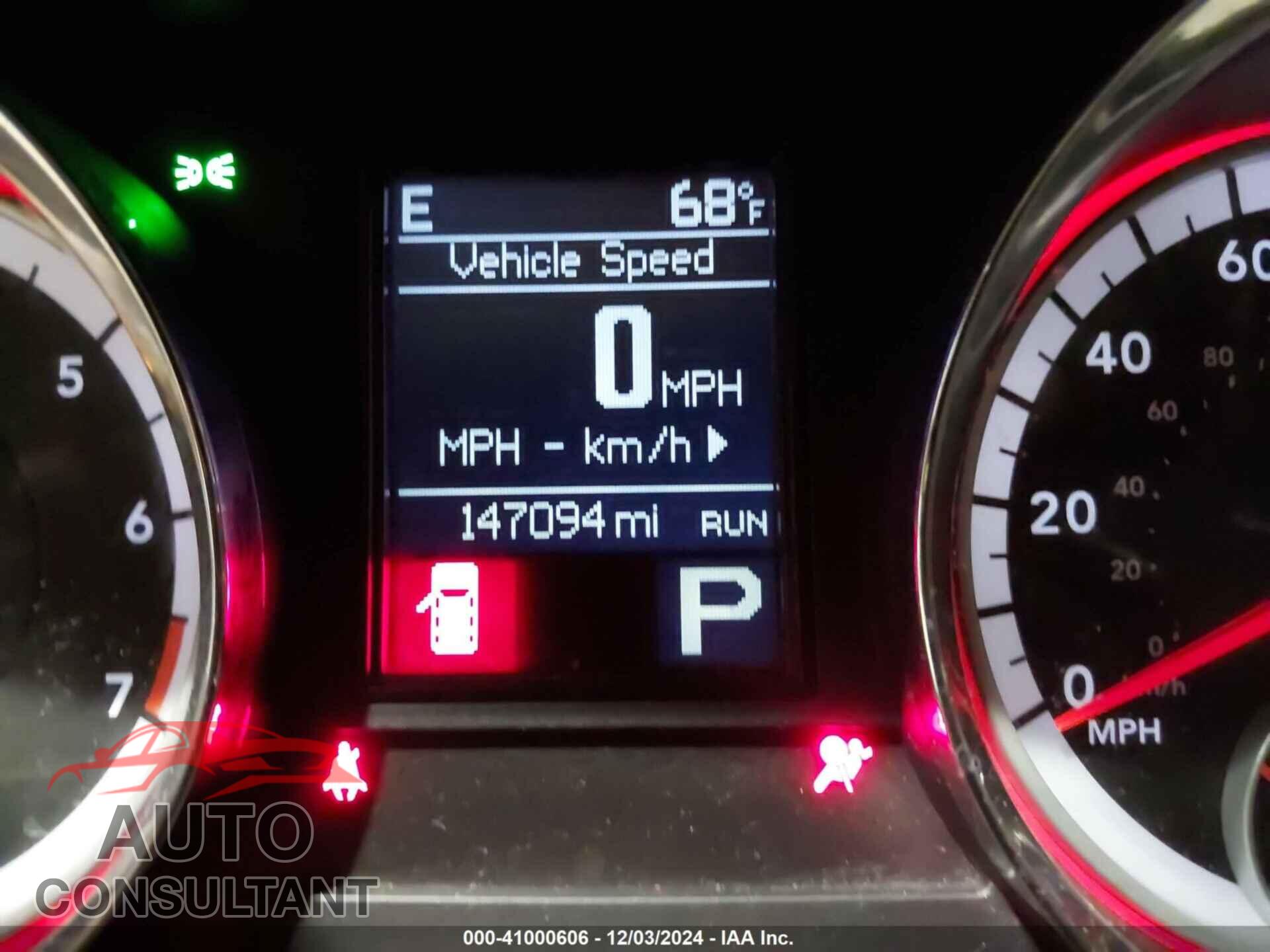 DODGE DURANGO 2012 - 1C4RDJAGXCC109341