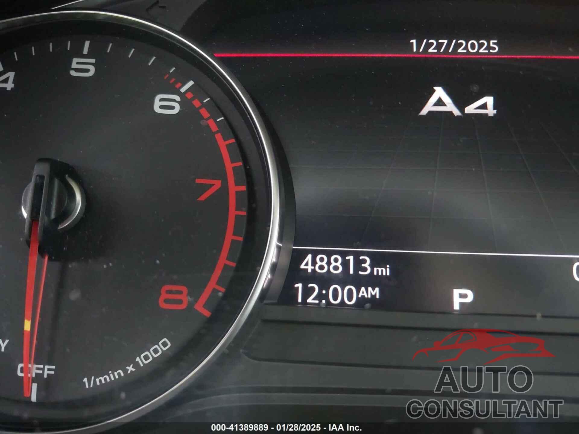 AUDI A4 2019 - WAUGMAF40KN001154