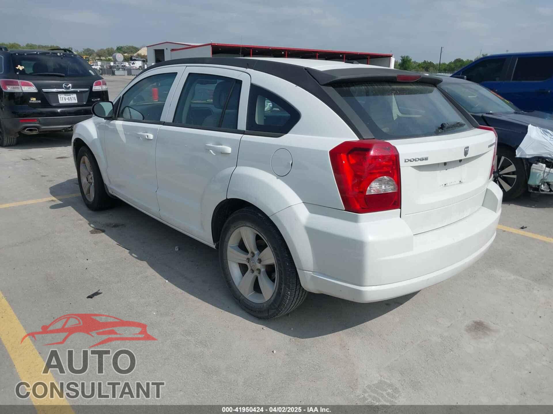 DODGE CALIBER 2012 - 1C3CDWDA6CD506635
