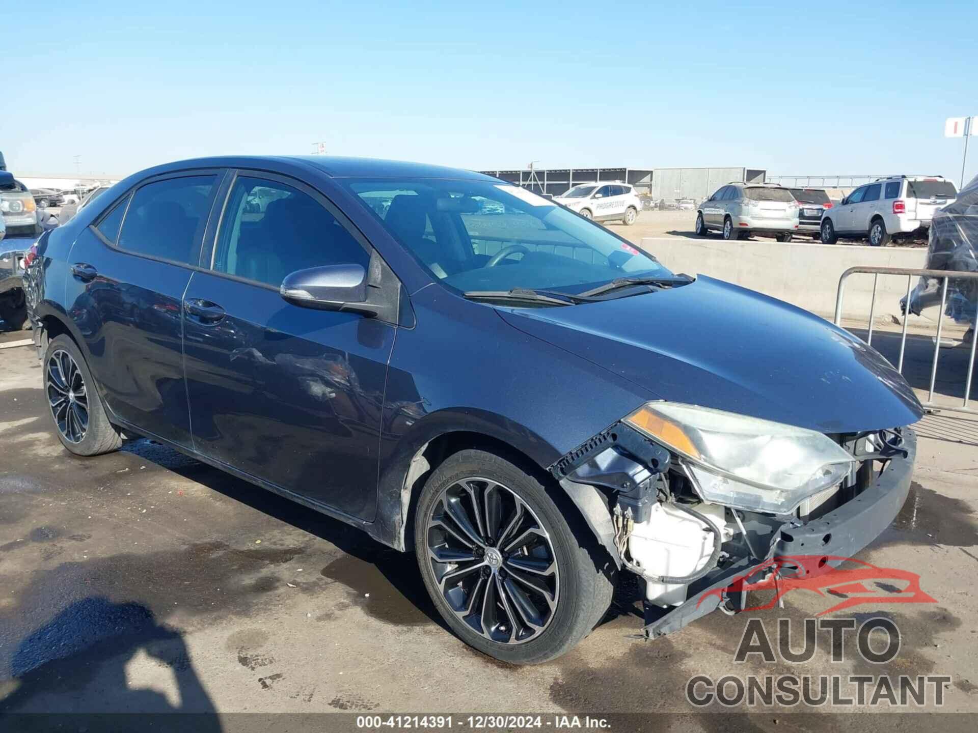 TOYOTA COROLLA 2016 - 2T1BURHE0GC551272