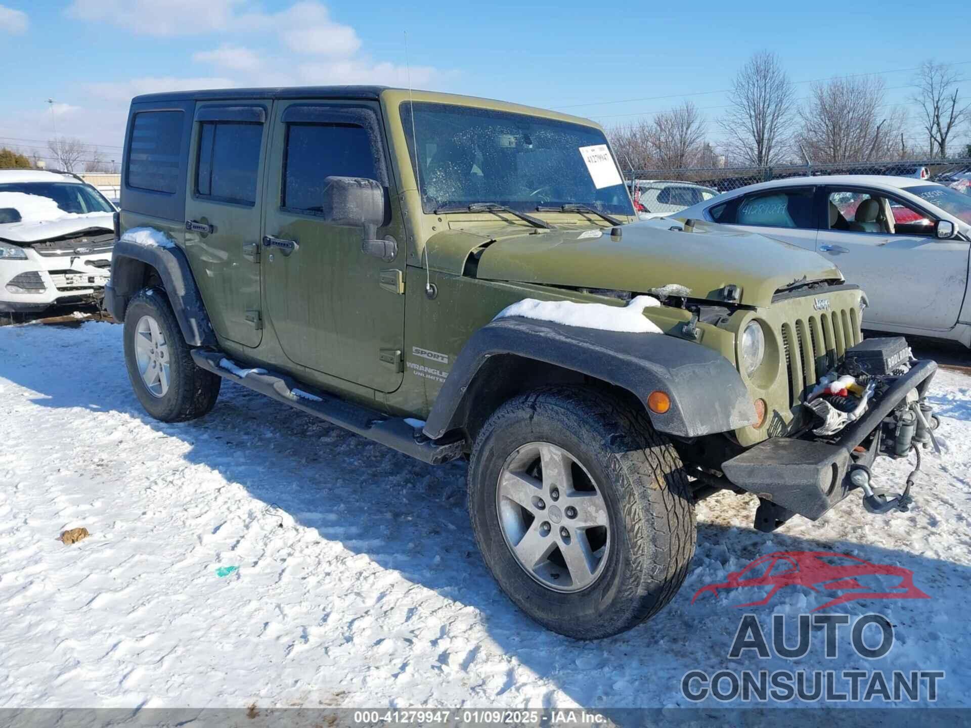 JEEP WRANGLER UNLIMITED 2013 - 1C4HJWDG9DL532880