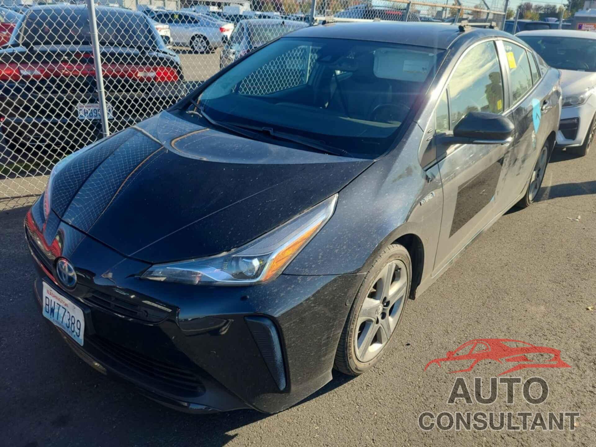 TOYOTA PRIUS 2021 - JTDKAMFU2M3136674