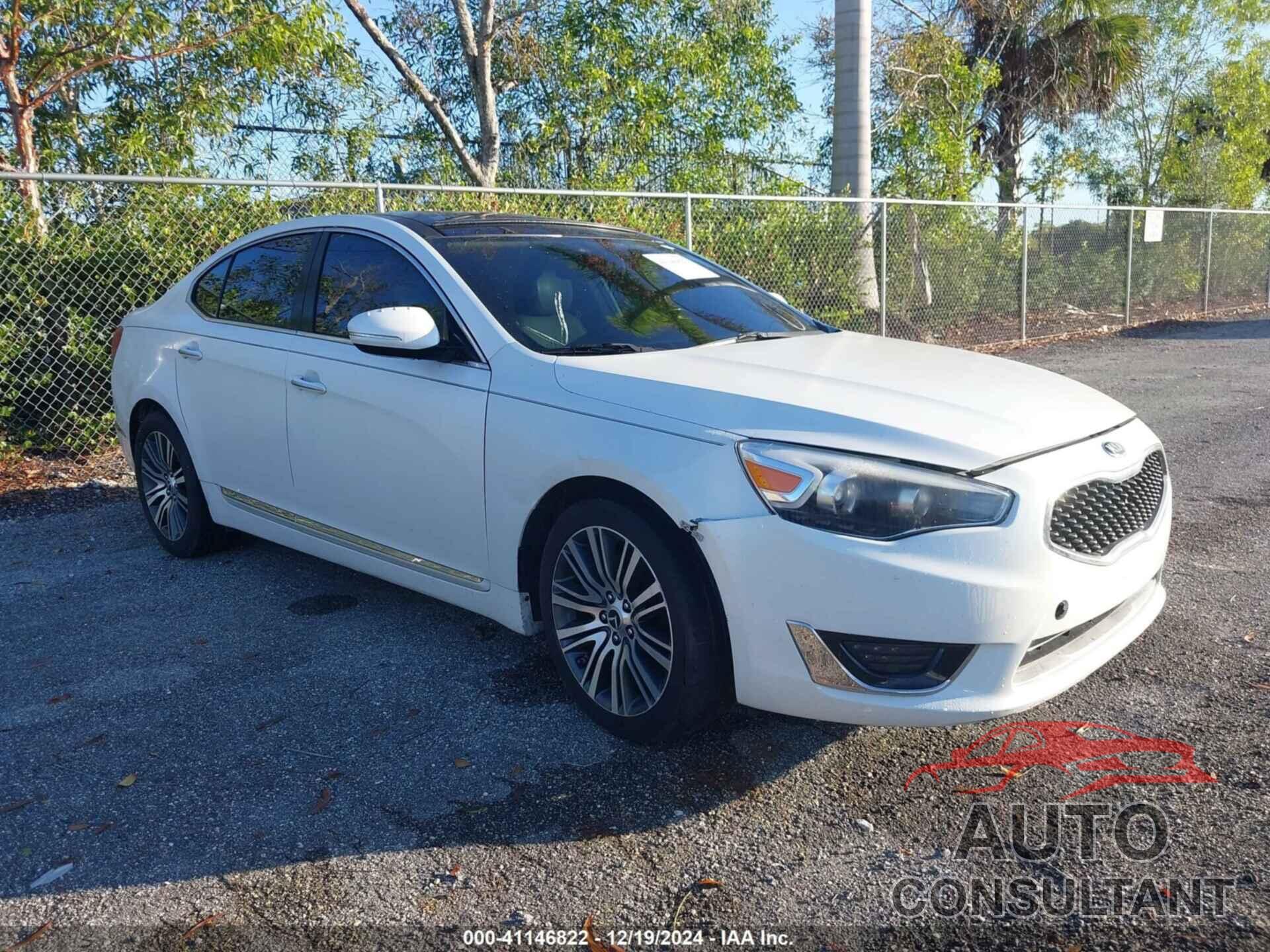 KIA CADENZA 2014 - KNALN4D76E5135200