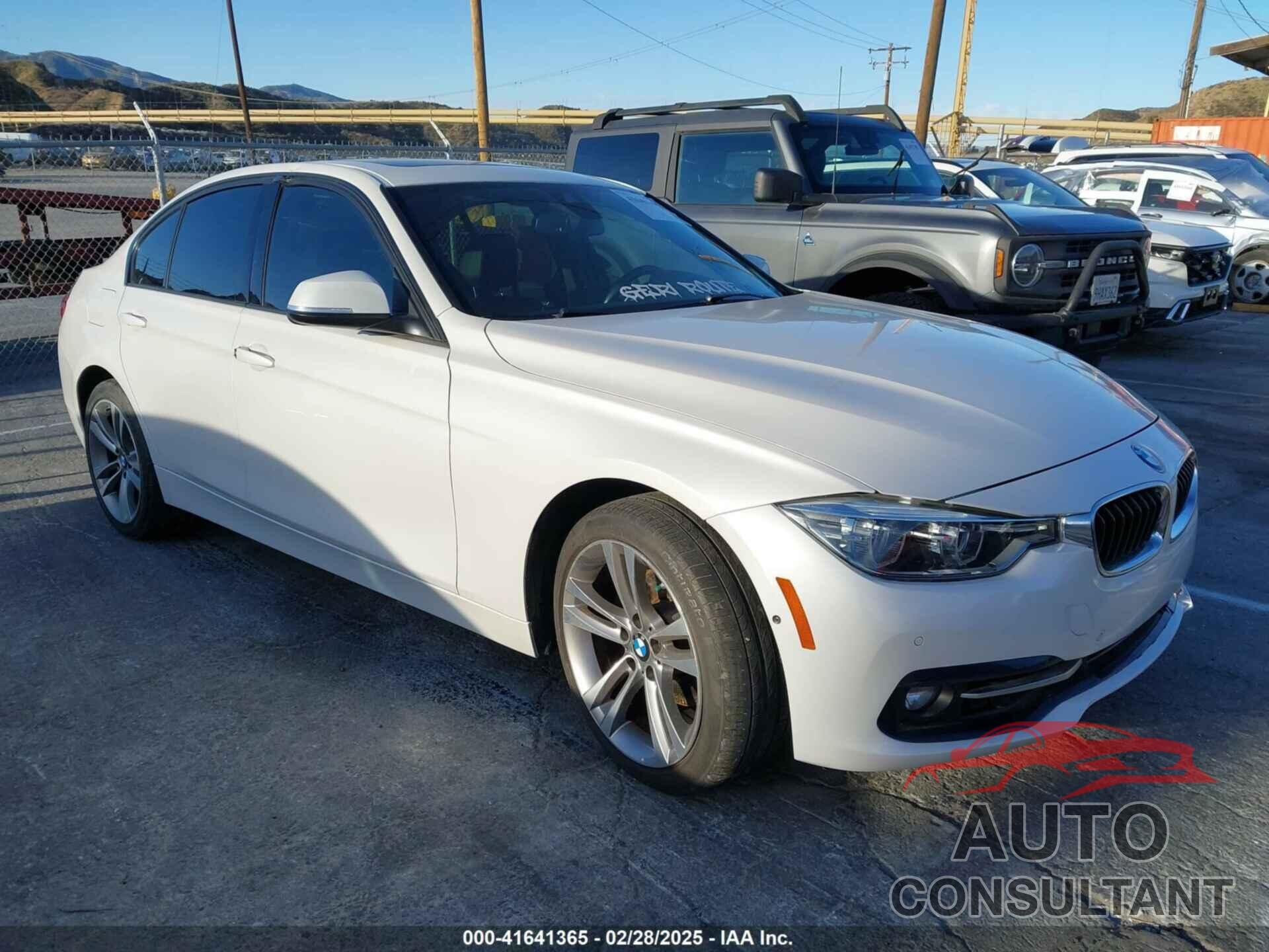 BMW 328I 2016 - WBA8E9G50GNT46425