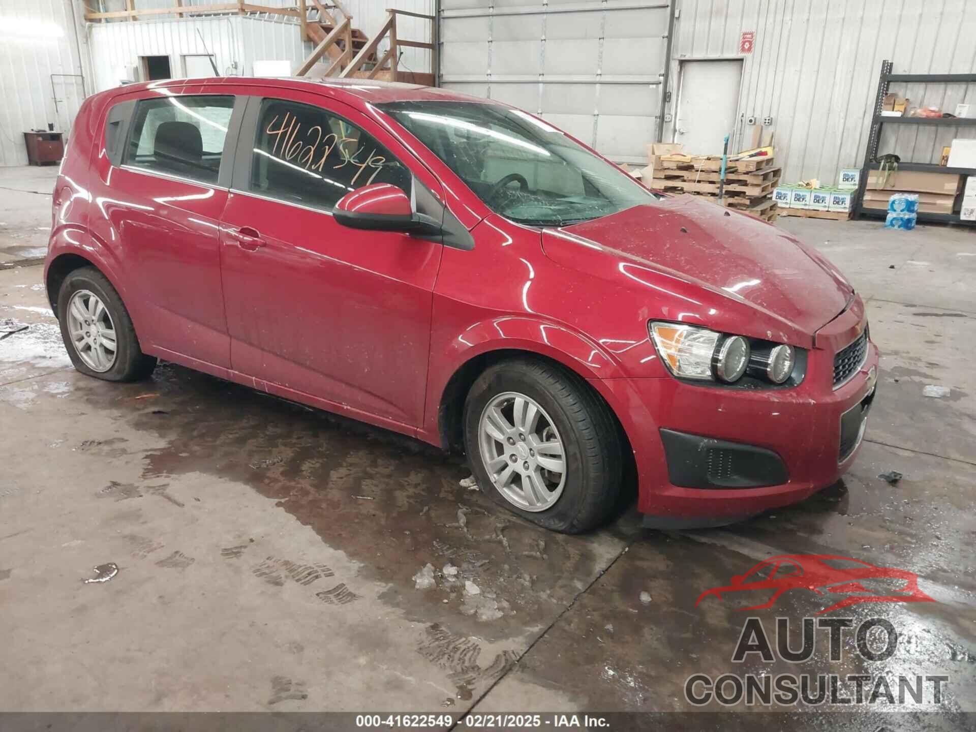 CHEVROLET SONIC 2014 - 1G1JC6SHXE4212589