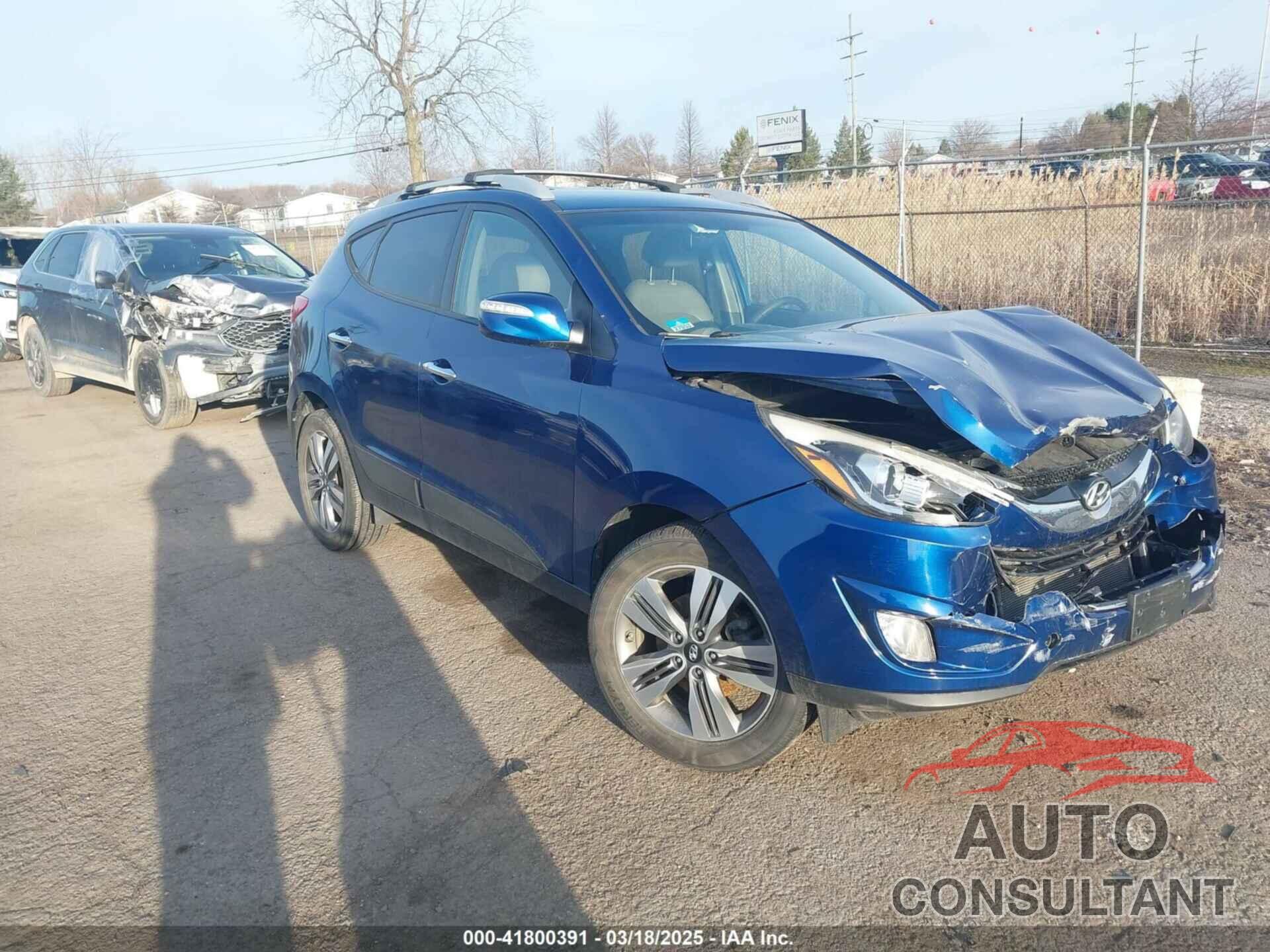 HYUNDAI TUCSON 2014 - KM8JUCAG1EU870292