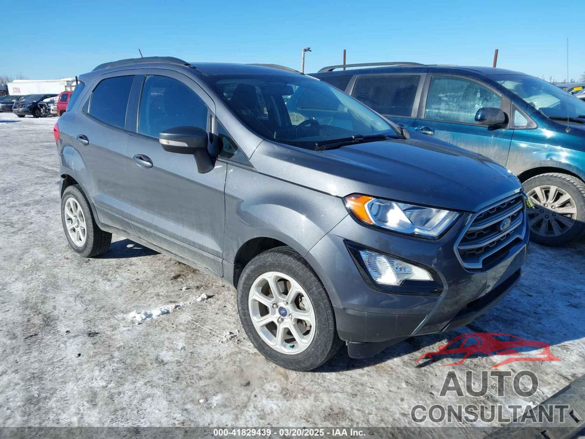 FORD ECOSPORT 2019 - MAJ6S3GL0KC278751