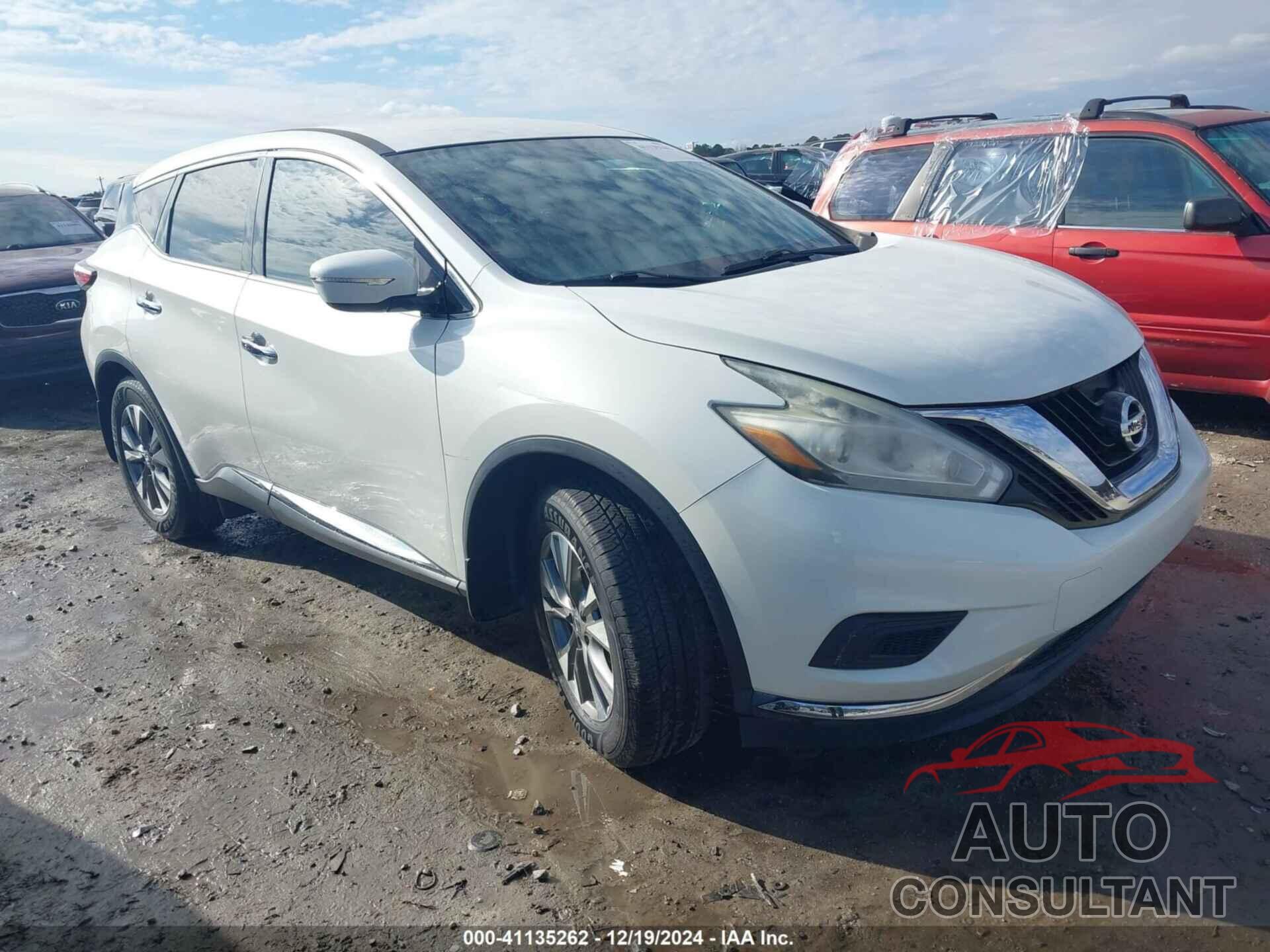 NISSAN MURANO 2015 - 5N1AZ2MH3FN281630