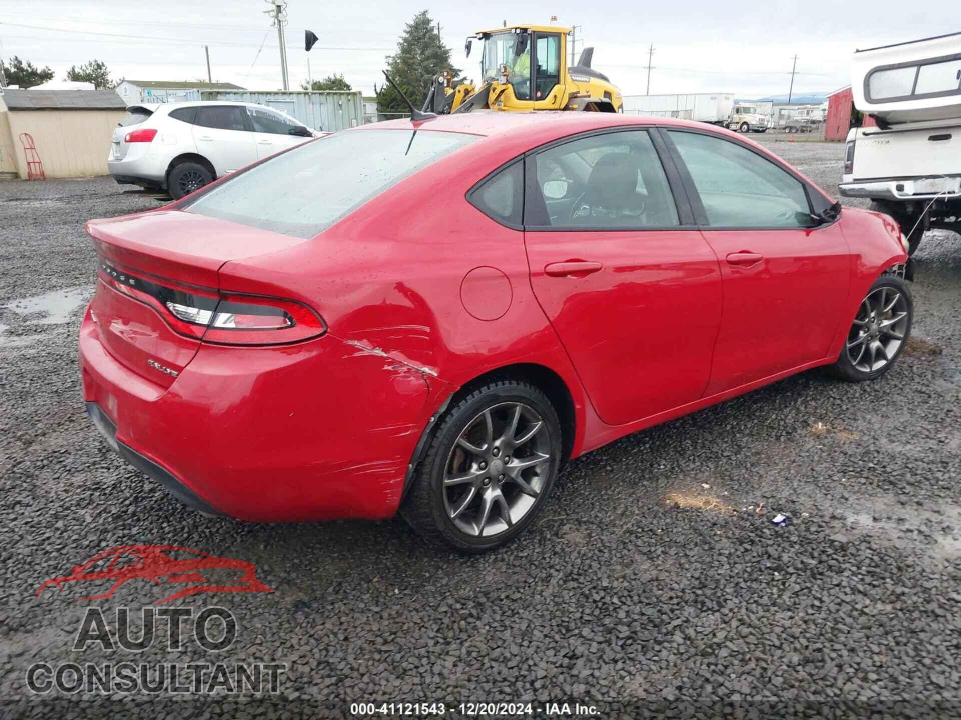 DODGE DART 2013 - 1C3CDFBA2DD344880