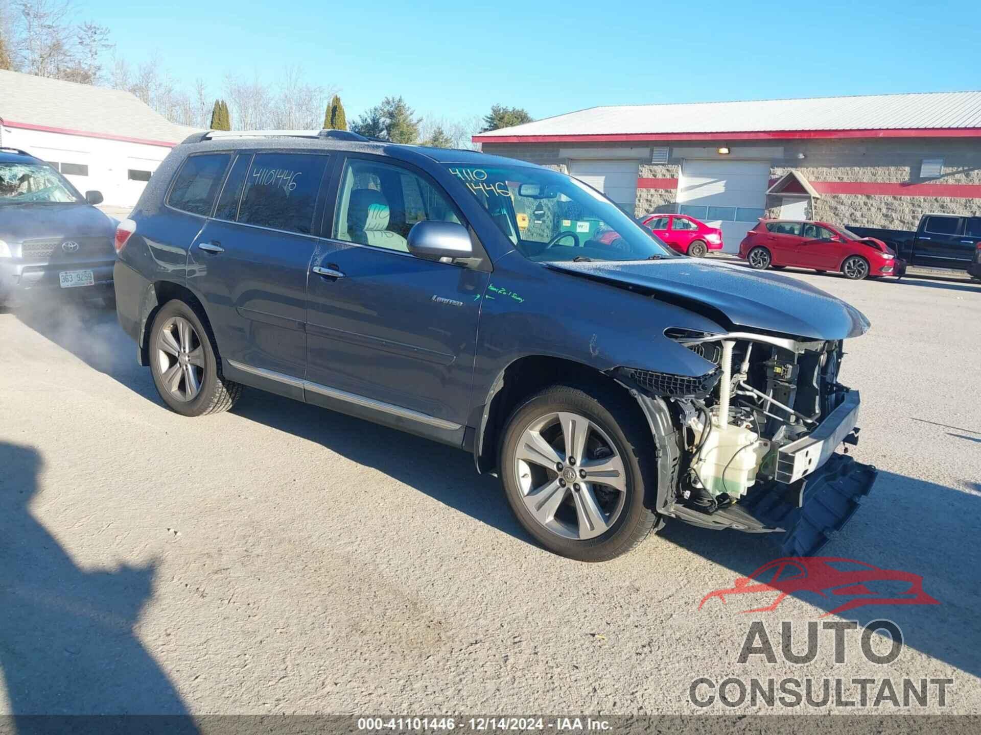 TOYOTA HIGHLANDER 2013 - 5TDDK3EH5DS189890