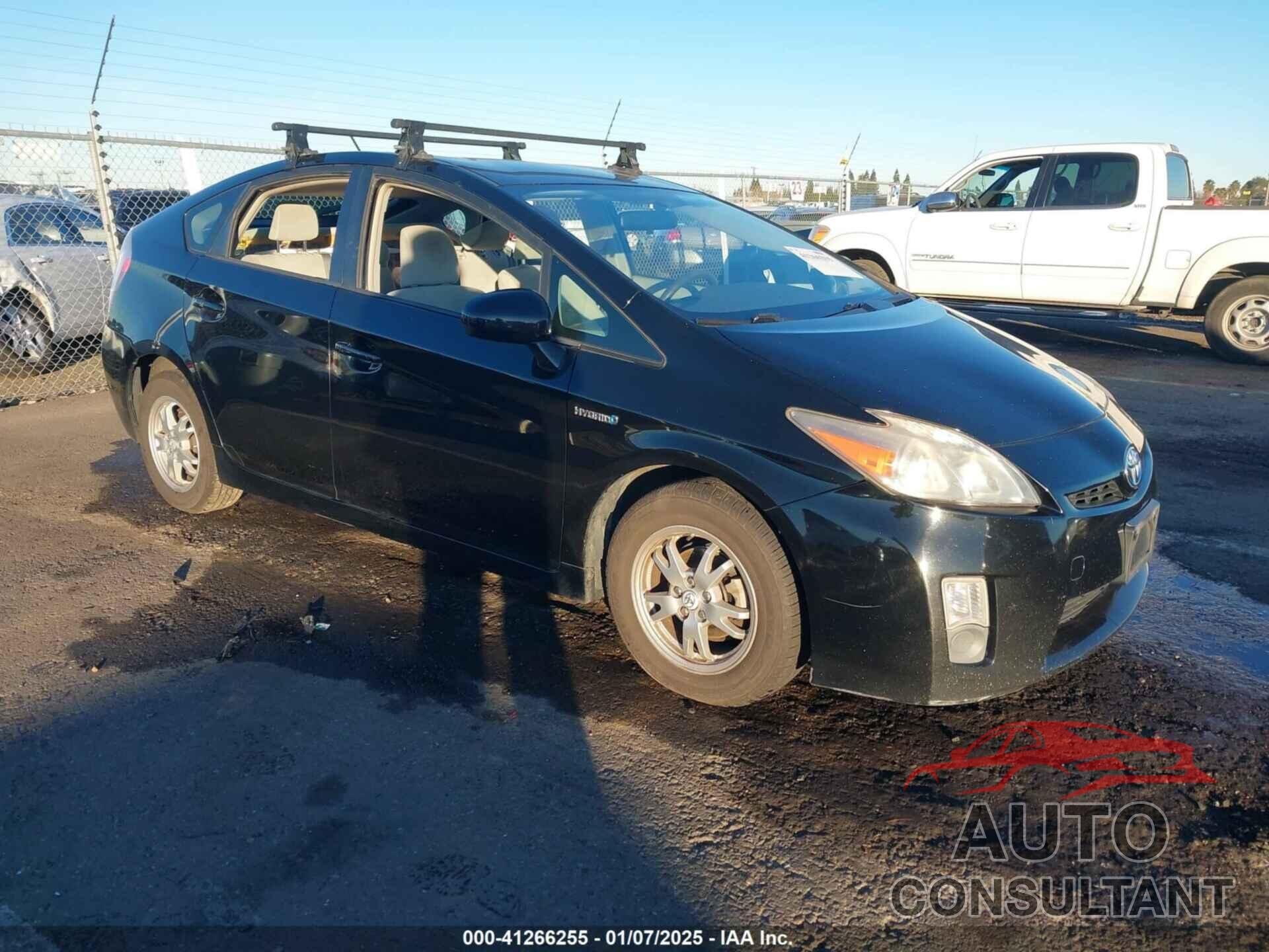 TOYOTA PRIUS 2010 - JTDKN3DU8A0136273