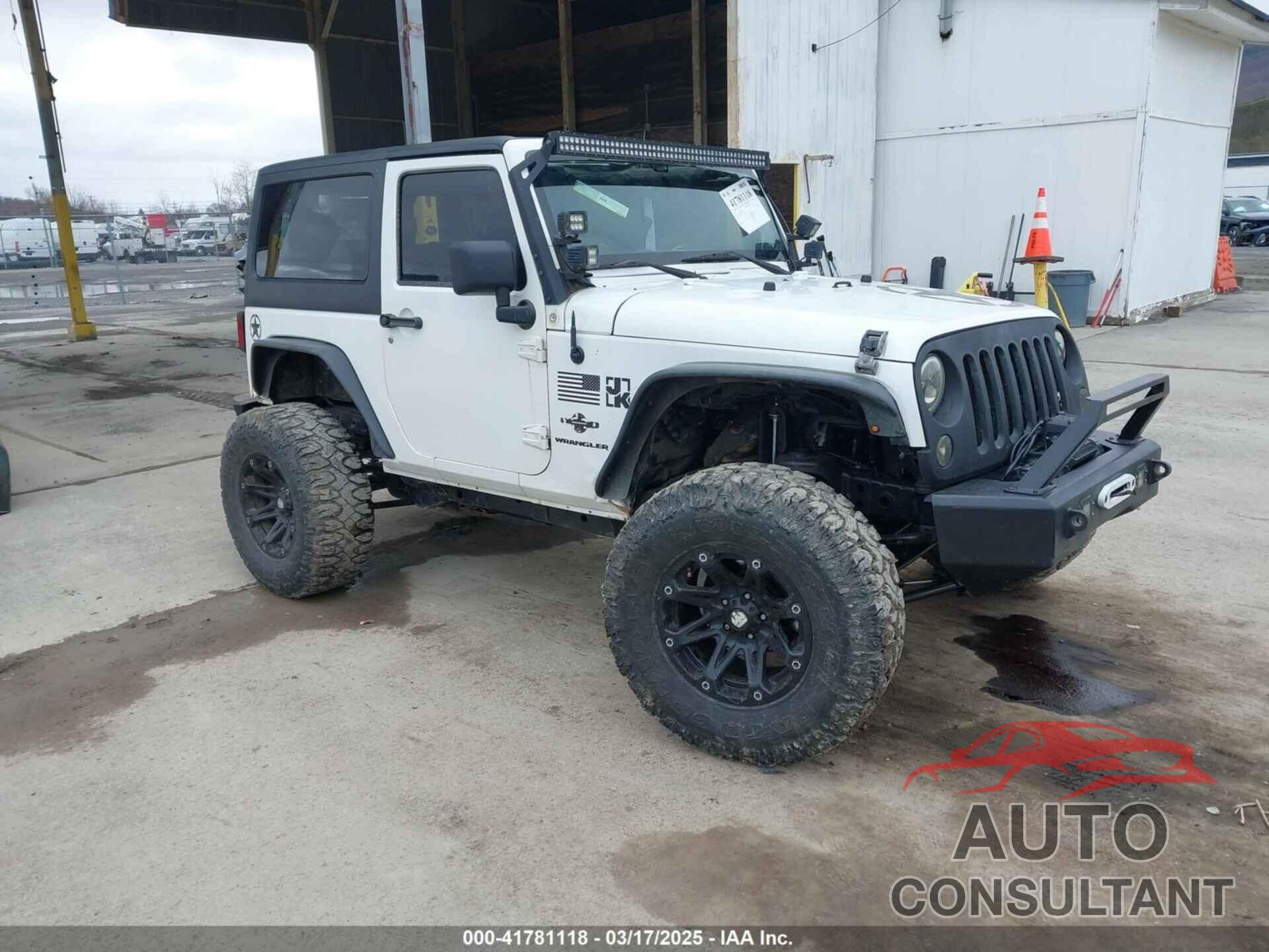 JEEP WRANGLER 2012 - 1C4AJWAG0CL289478