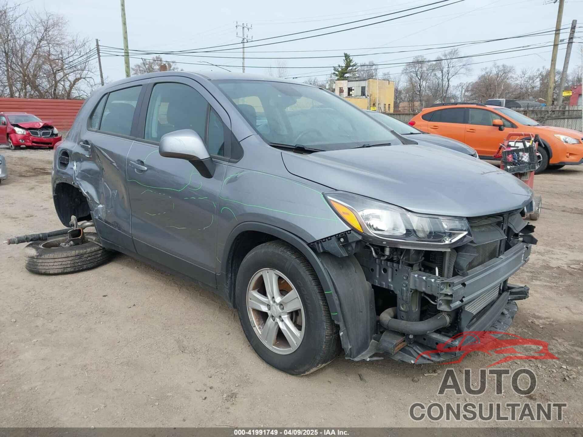 CHEVROLET TRAX 2020 - 3GNCJKSB1LL137127