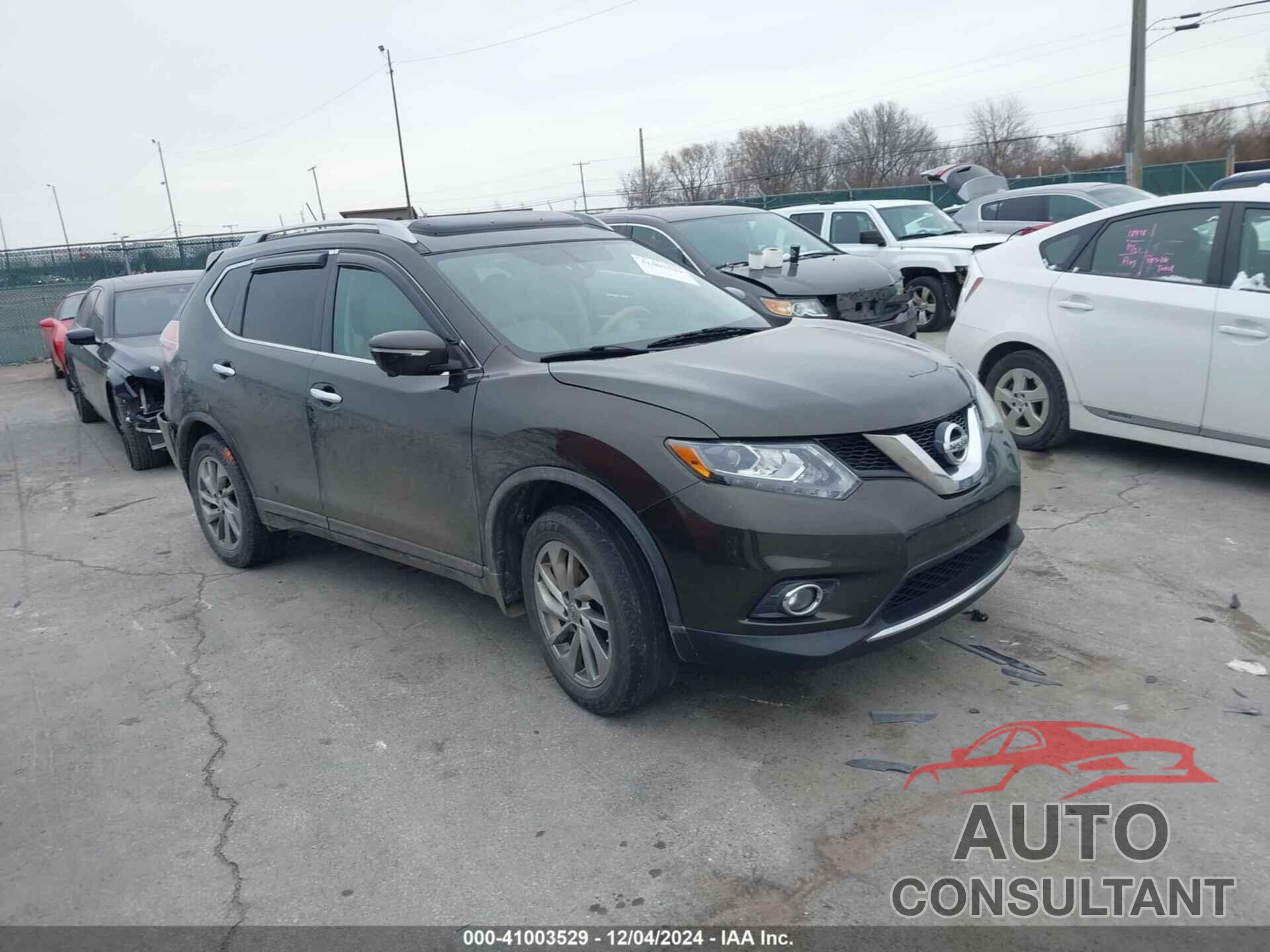 NISSAN ROGUE 2015 - 5N1AT2MV7FC914777