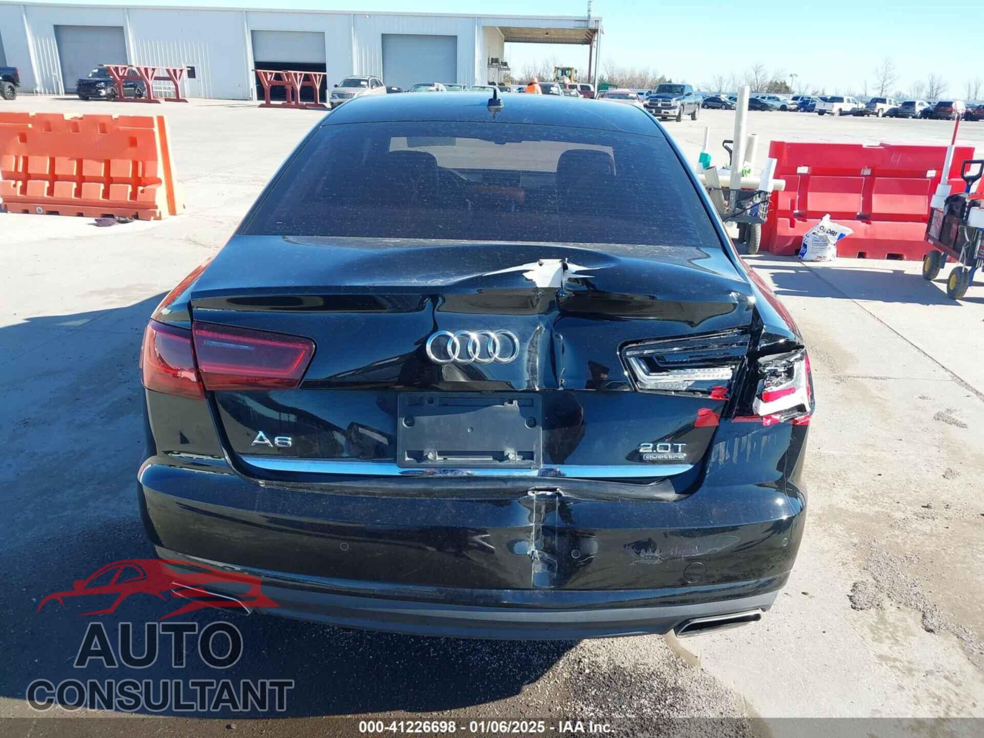 AUDI A6 2016 - WAUGFAFC7GN178566